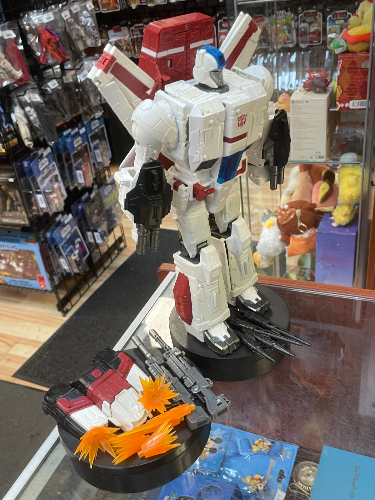 Jetfire Commander Class (Transformers WFC Siege, Hasbro) COMPLETE product image 5, provided for visual reference and product