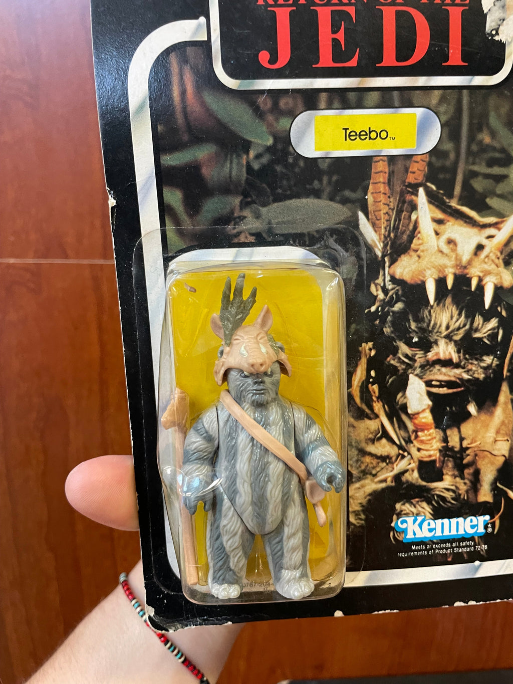 Teebo ROTJ 77 Back 0473 (Vintage Star Wars, Kenner) **SEALED** product image 8, provided for visual reference and product
