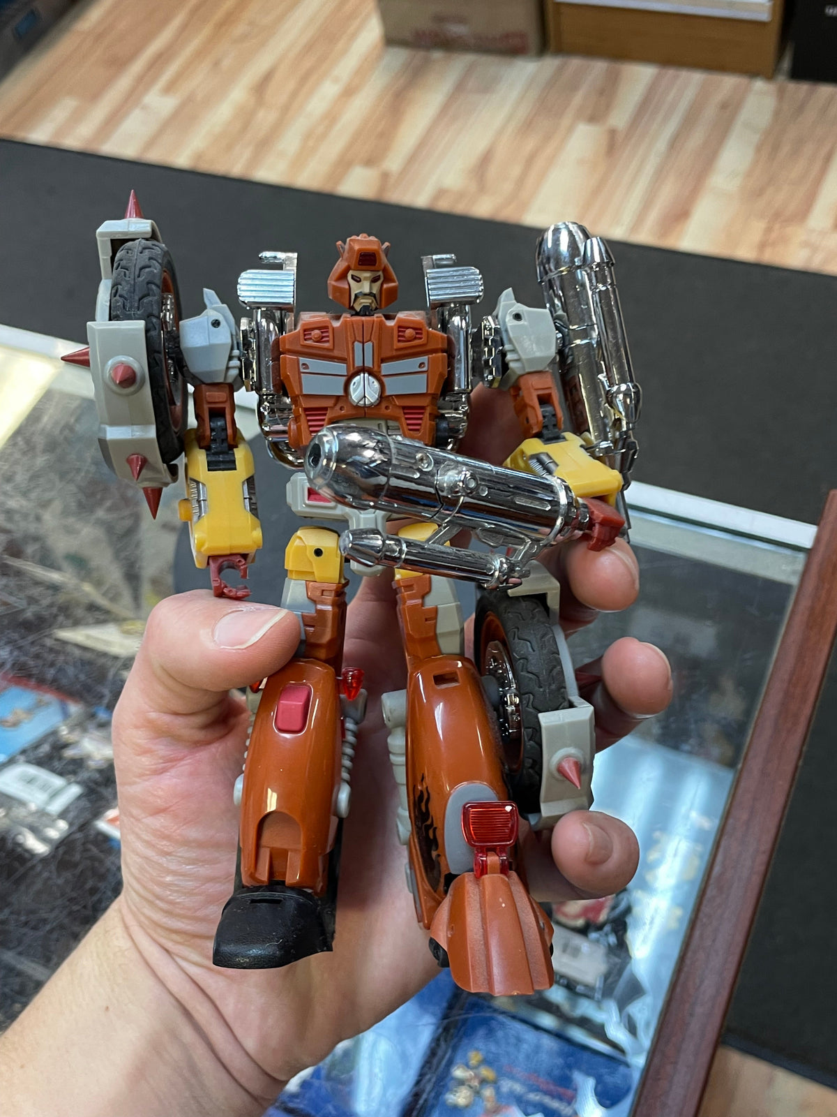 D02S Splinter Wreck-Gar (Transformers KO Third Party, DX9 Toys) COMPLETE product image 11, provided for visual reference and