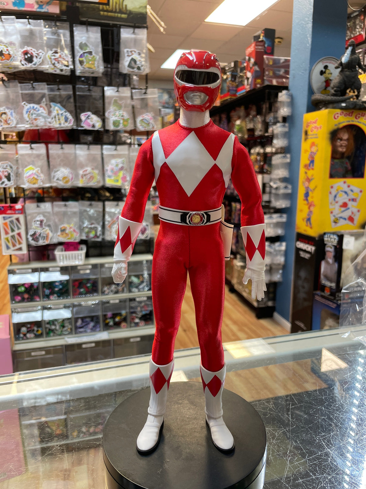 Red Ranger 1/6 Scale (Threezero, MMPR Power Rangers) COMPLETE product image 3, provided for visual reference and product