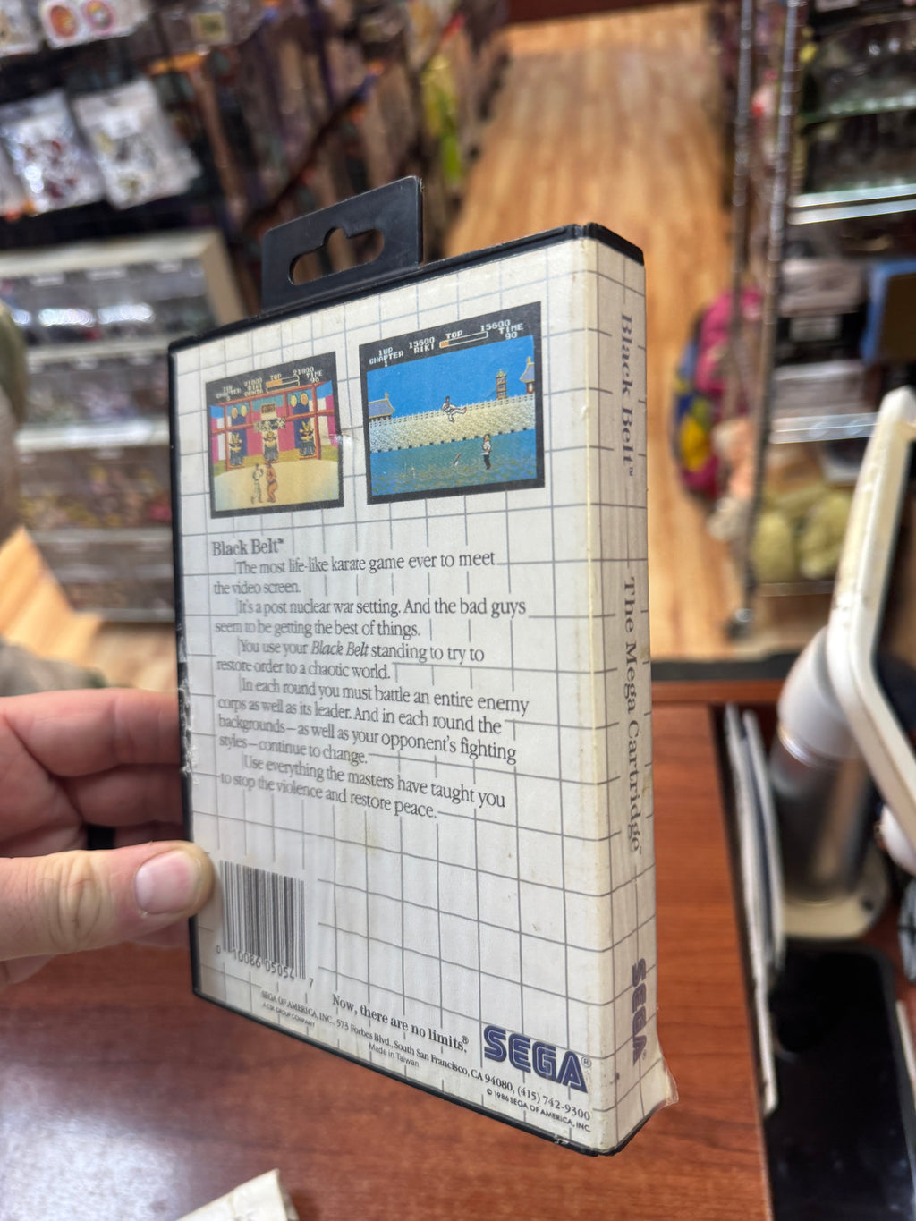 Black Belt with Box & Manual (Vintage Sega Master System, Video Game) product image 14, provided for visual reference and