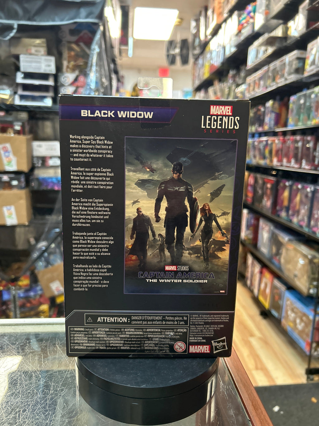 Black Widow -Infinity Saga- (Marvel Legends, Hasbro) **SEALED** product image 4, provided for visual reference and product