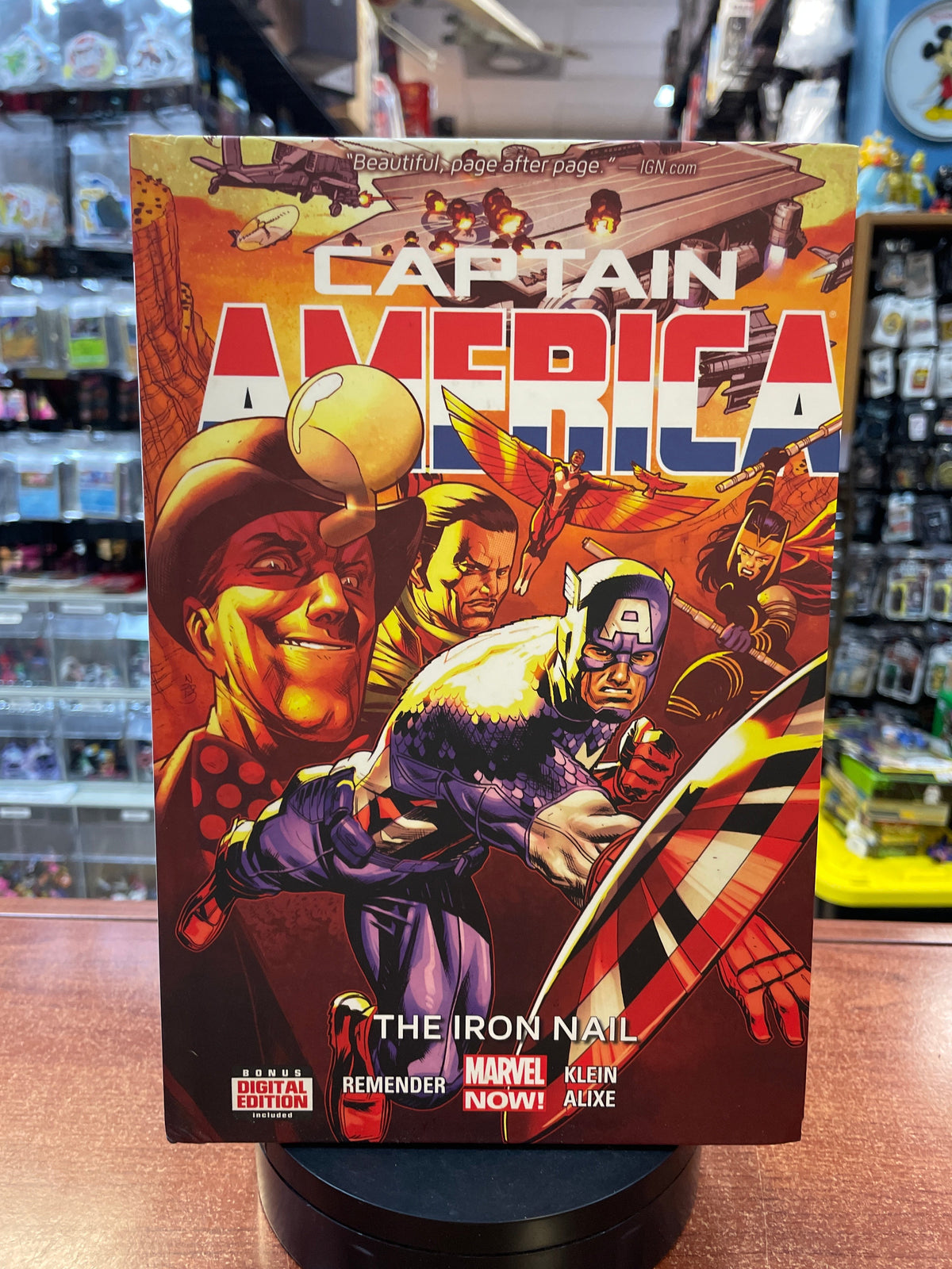 Captain America -Remender- HardCover Volume 1-5 (Marvel, Comics) product image 8, provided for visual reference and product