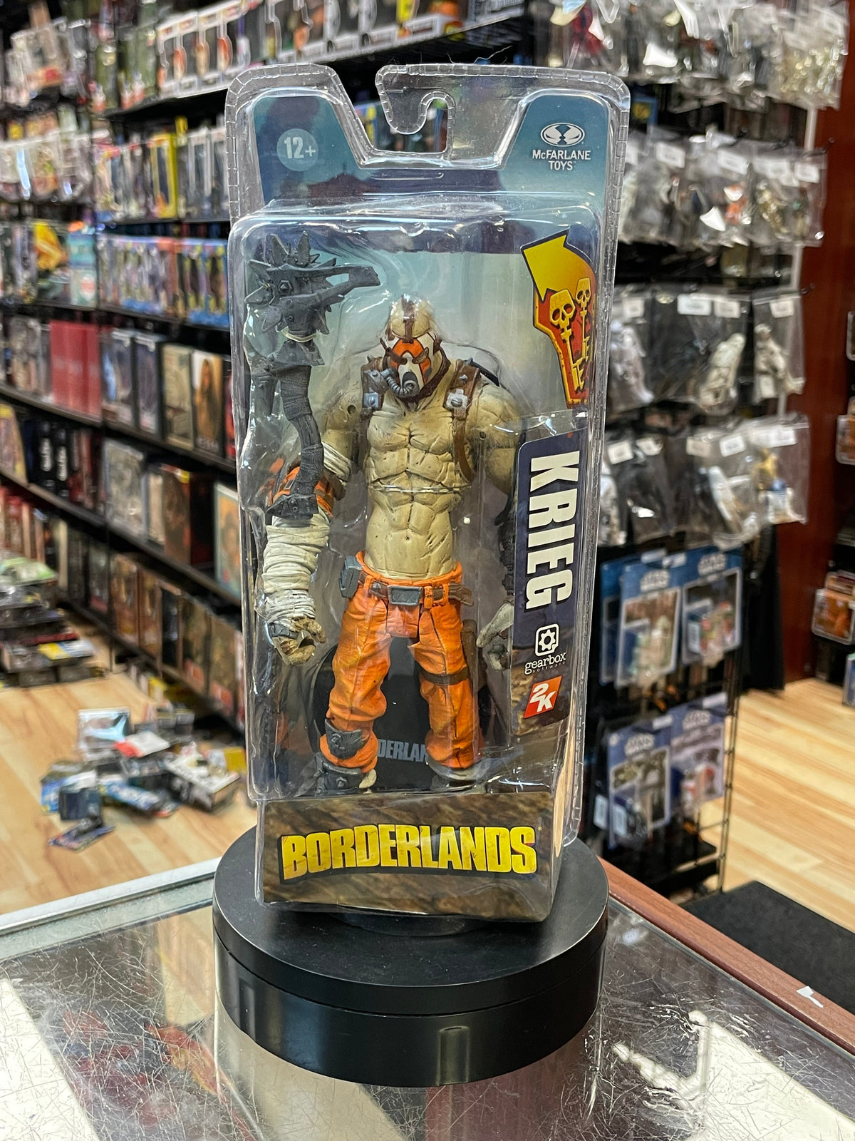 Krieg (McFarlane, Boarderlands) **SEALED** product image 1, provided for visual reference and product detail review