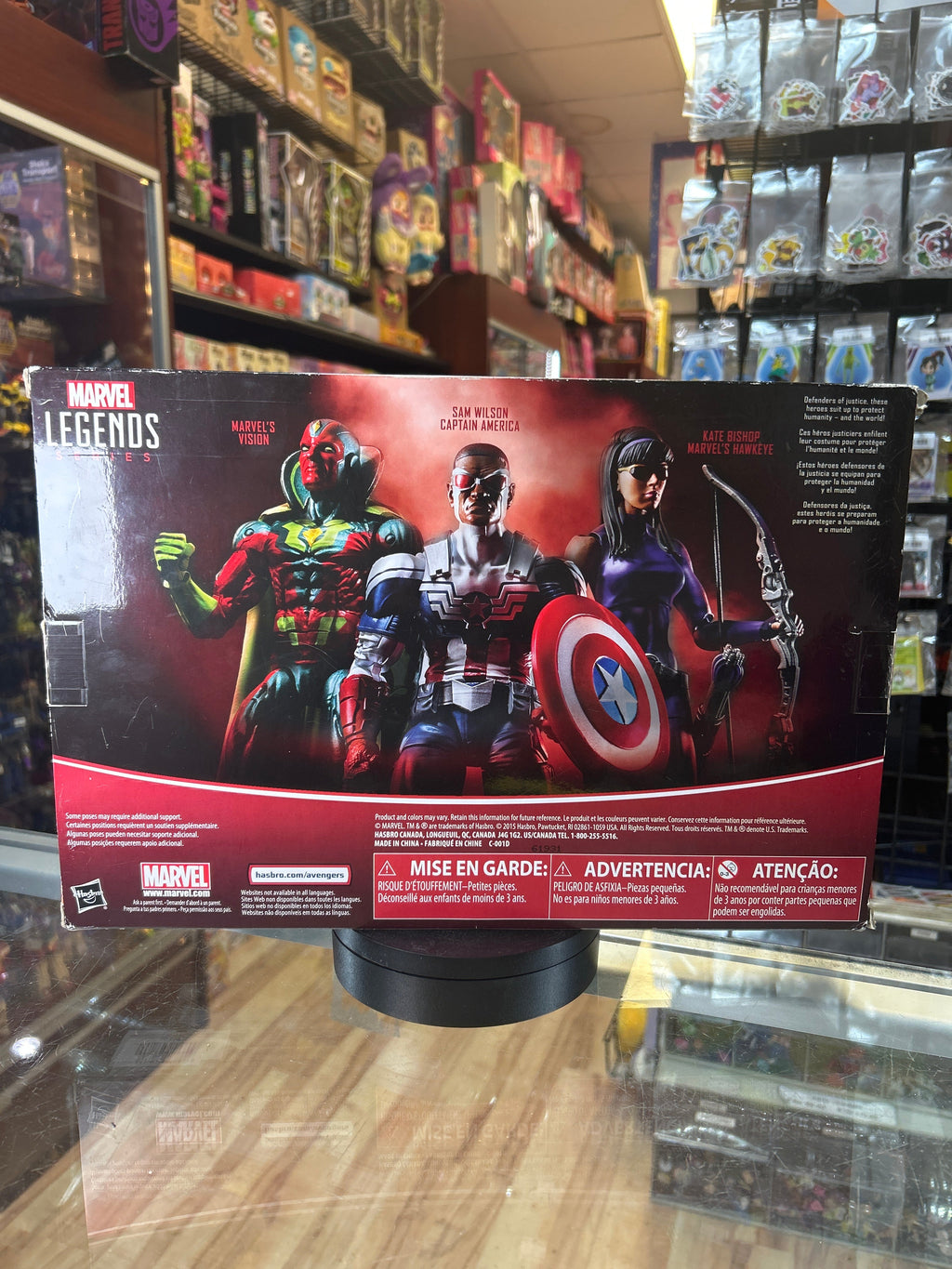 Avengers -Vision Bishop Captain America (Marvel Legends, Hasbro) *SEALED* product image 4, provided for visual reference and
