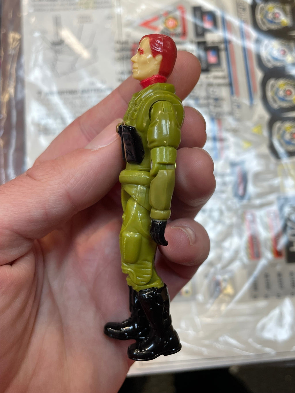 Ghoststriker X-16 with Box (Vintage GI Joe, Hasbro) **COMPLETE** product image 6, provided for visual reference and product