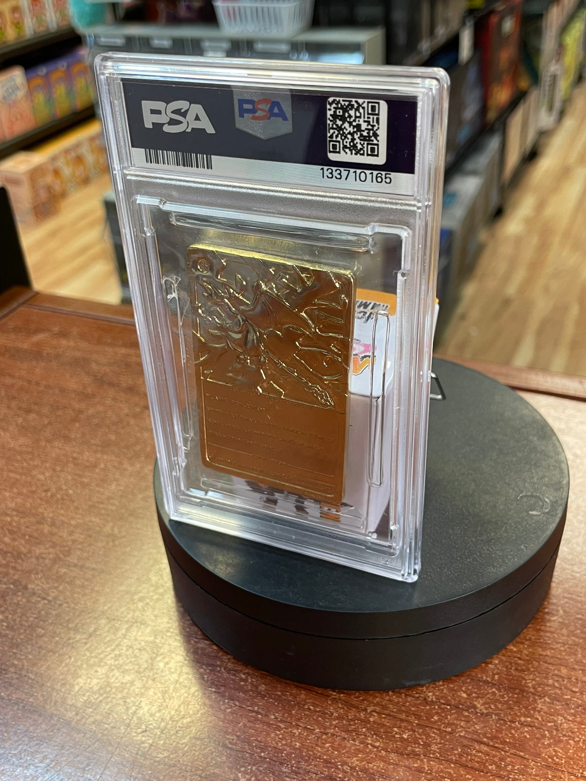 Charizard Burger King Gold Card 0165 (Pokemon, Wizard) **PSA 6** product image 10, provided for visual reference and product