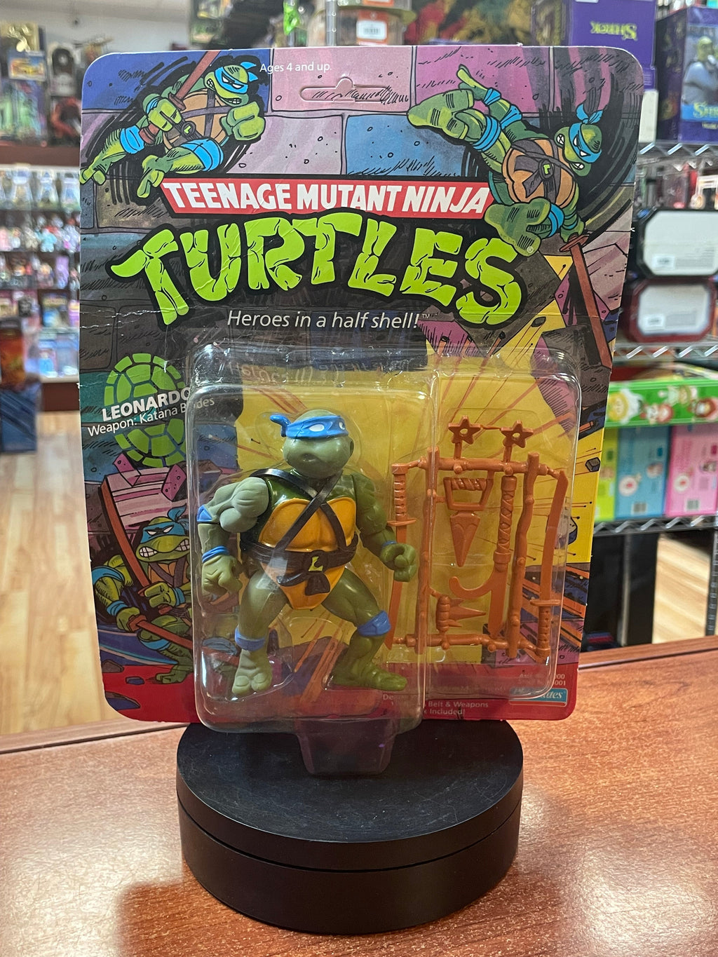 Hard Head Leonardo -10 Back- (Vintage TMNT Ninja Turtles, Playmates) **SEALED** product image 1, provided for visual