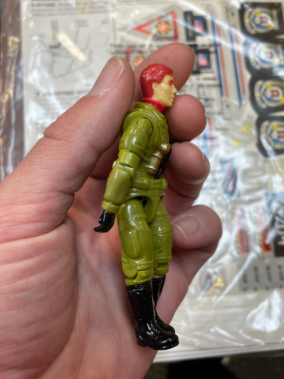Ghoststriker X-16 with Box (Vintage GI Joe, Hasbro) **COMPLETE** product image 7, provided for visual reference and product