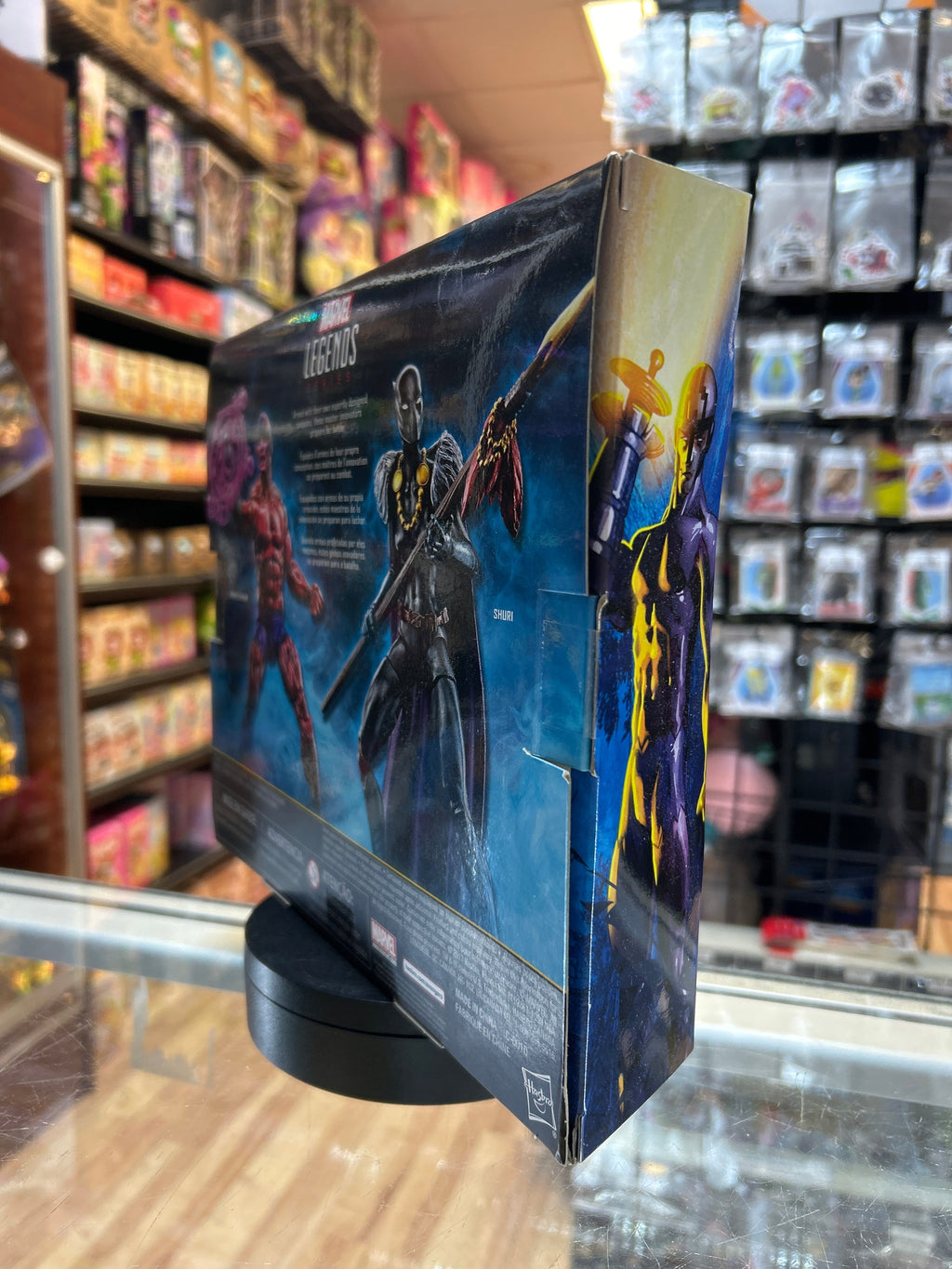 Klaw & Shuri (Marvel Legends, Hasbro) *SEALED* product image 3, provided for visual reference and product detail review