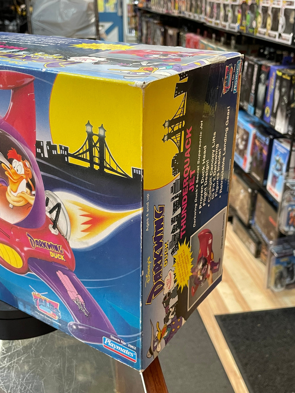Thunderquack Jet (Disney Darkwing Duck, Playmates) **SEALED** product image 3, provided for visual reference and product
