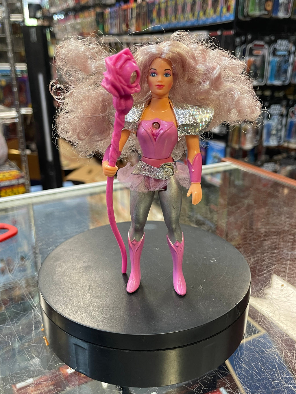 Glimmer with Accessories (Vintage She-Ra, Mattel) LOOSE product image 1, provided for visual reference and product detail