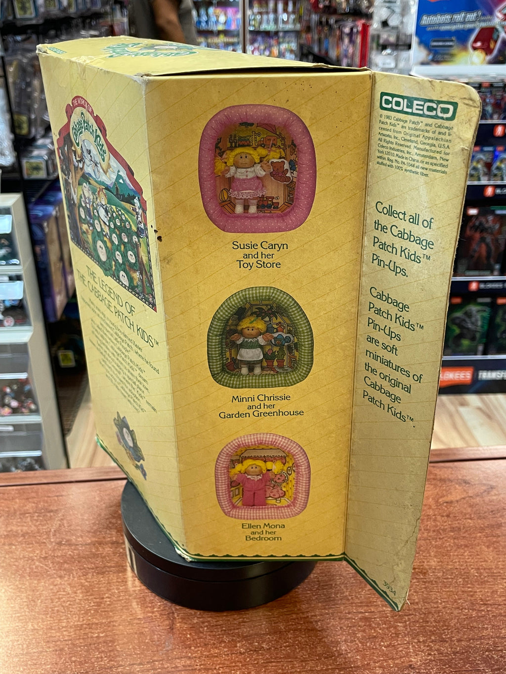 Greenhouse PinUps Mini Doll (Vintage Cabbage Patch Kids CPK, Coleco) SEALED product image 4, provided for visual reference
