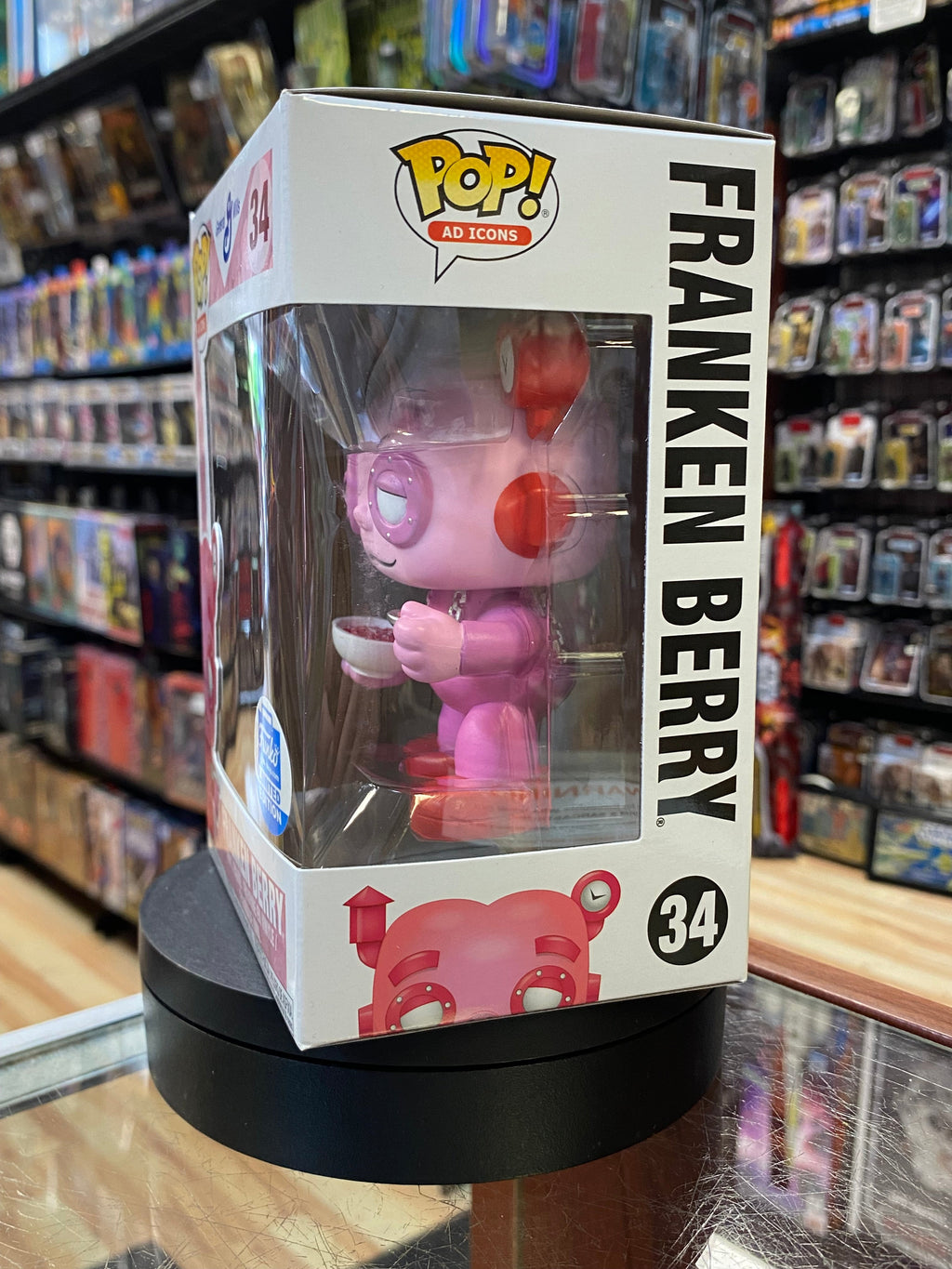 Franken Berry #34 (Funko Pop, Ad Icons) EXCLUSIVE product image 2, provided for visual reference and product detail review