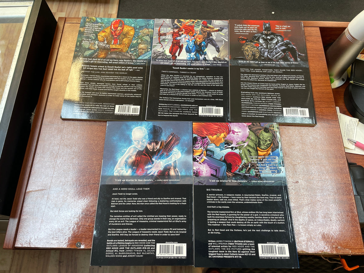 New 52 Red Hood & The Outlaws Vol 1-5 TPB (DC Universe, Comics) product image 7, provided for visual reference and product