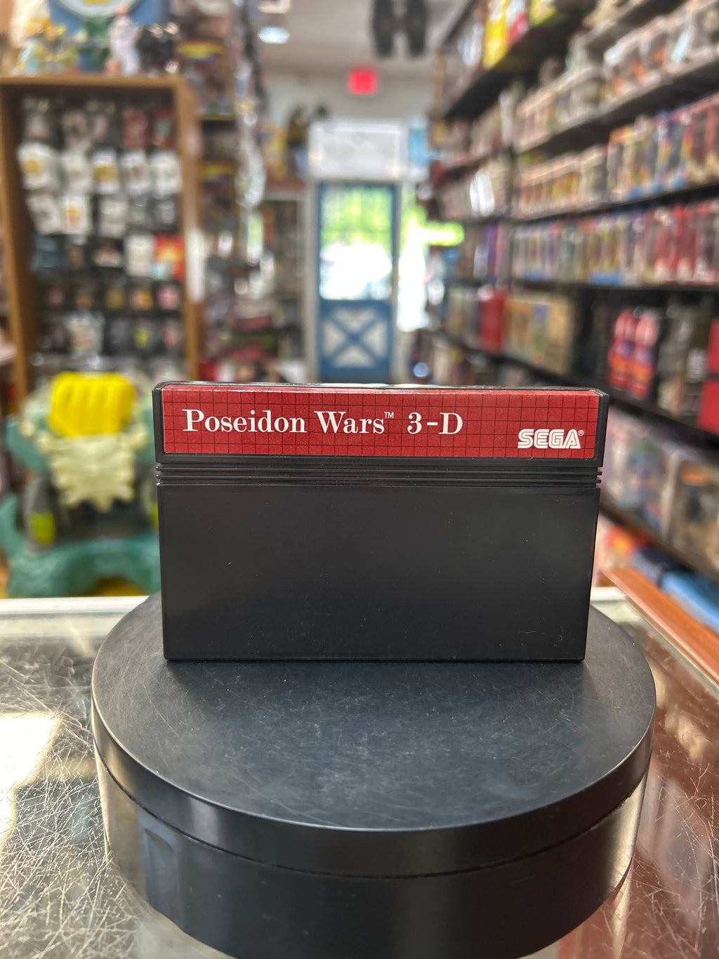 Poseidon Wars 3D 0825 (SEGA Master System SMS, Video Games) **COMPLETE** product image 2, provided for visual reference and