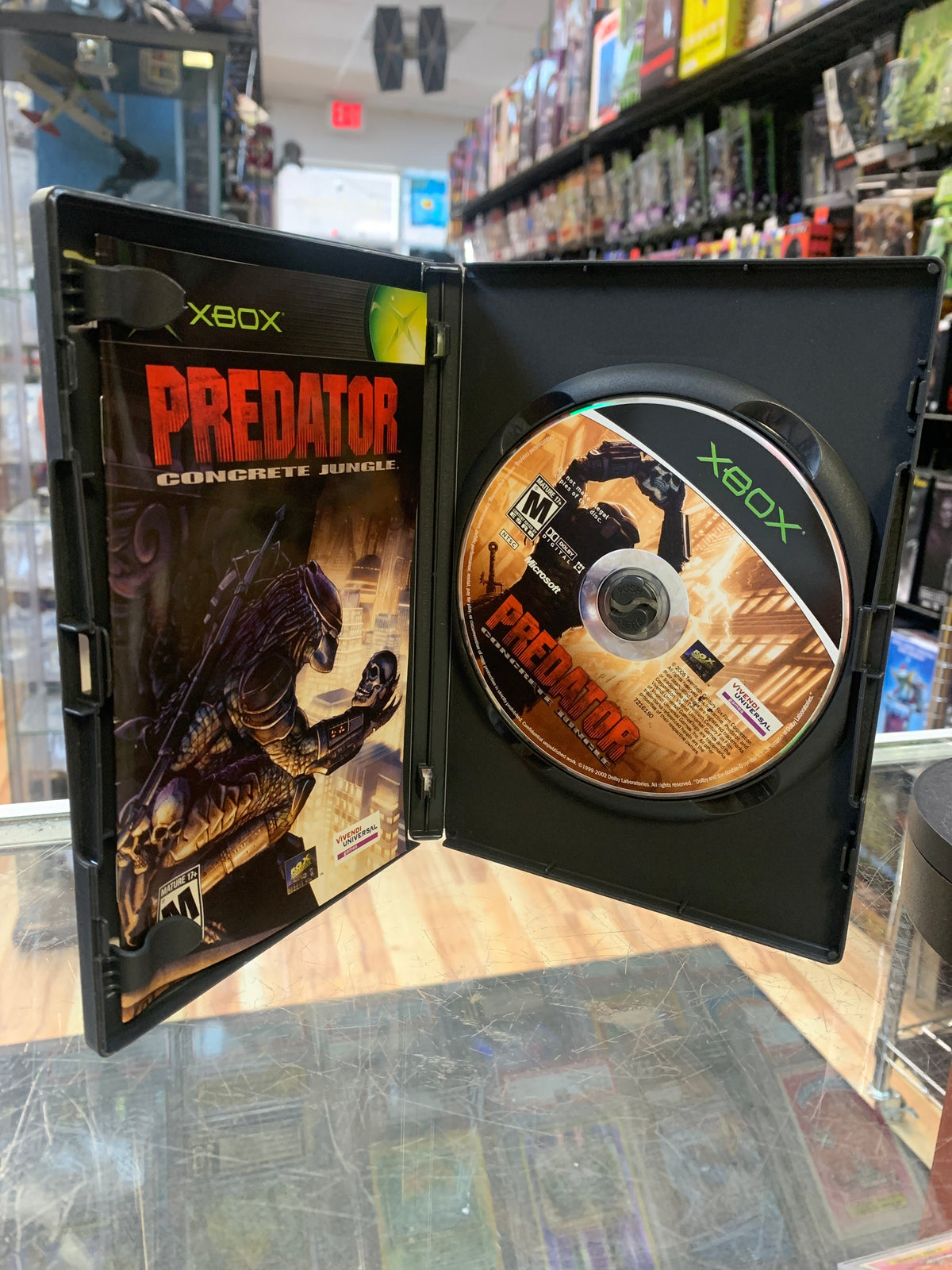 Predator Concrete Jungle (Xbox, FOX, Video Game) **TESTED** product image 5, provided for visual reference and product