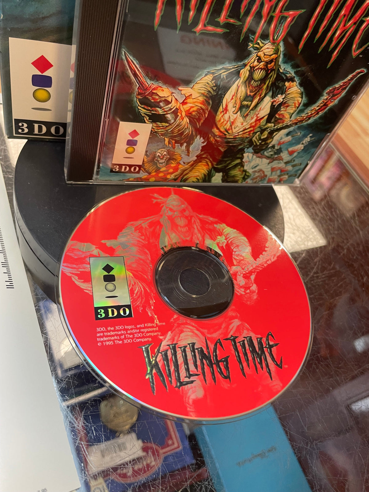 Killing Time (Panasonic 3DO, Vintage Video Games) **COMPLETE** product image 3, provided for visual reference and product