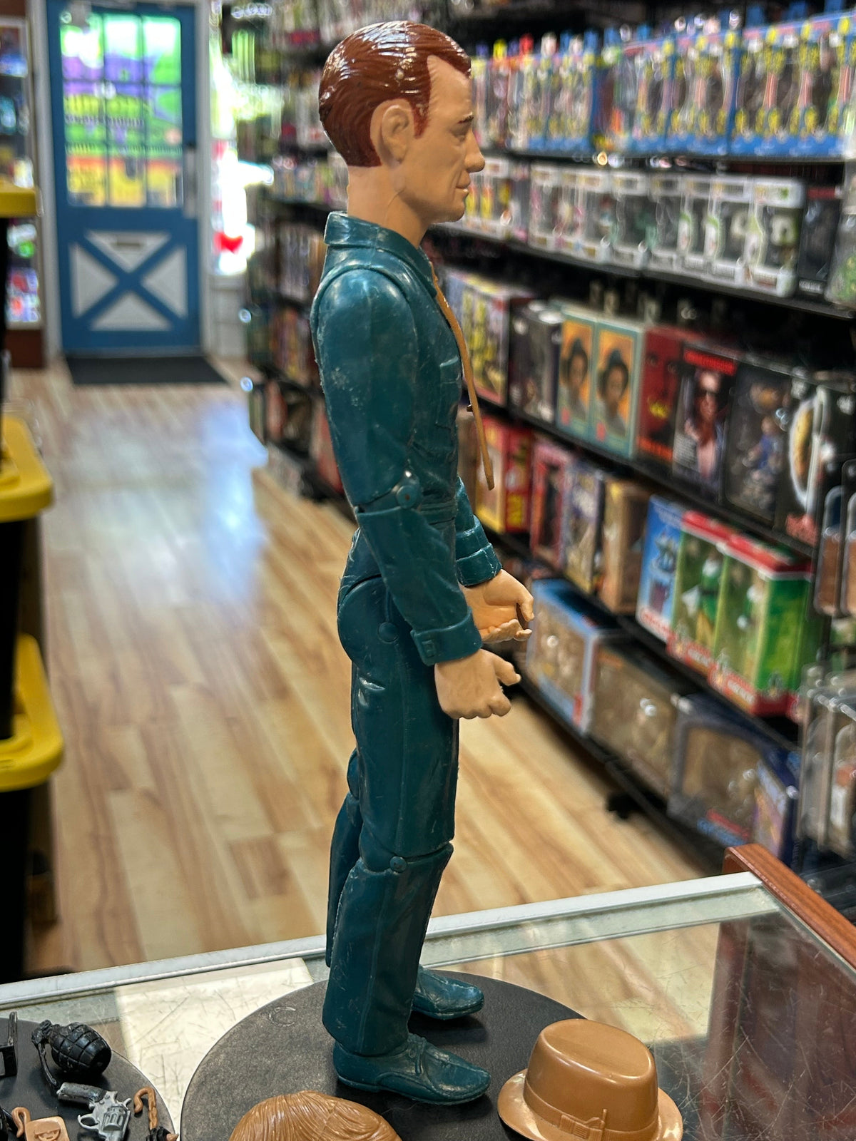 Double Agent with Accessories (Vintage Mike Hazard, Marx Toys) Loose product image 12, provided for visual reference and