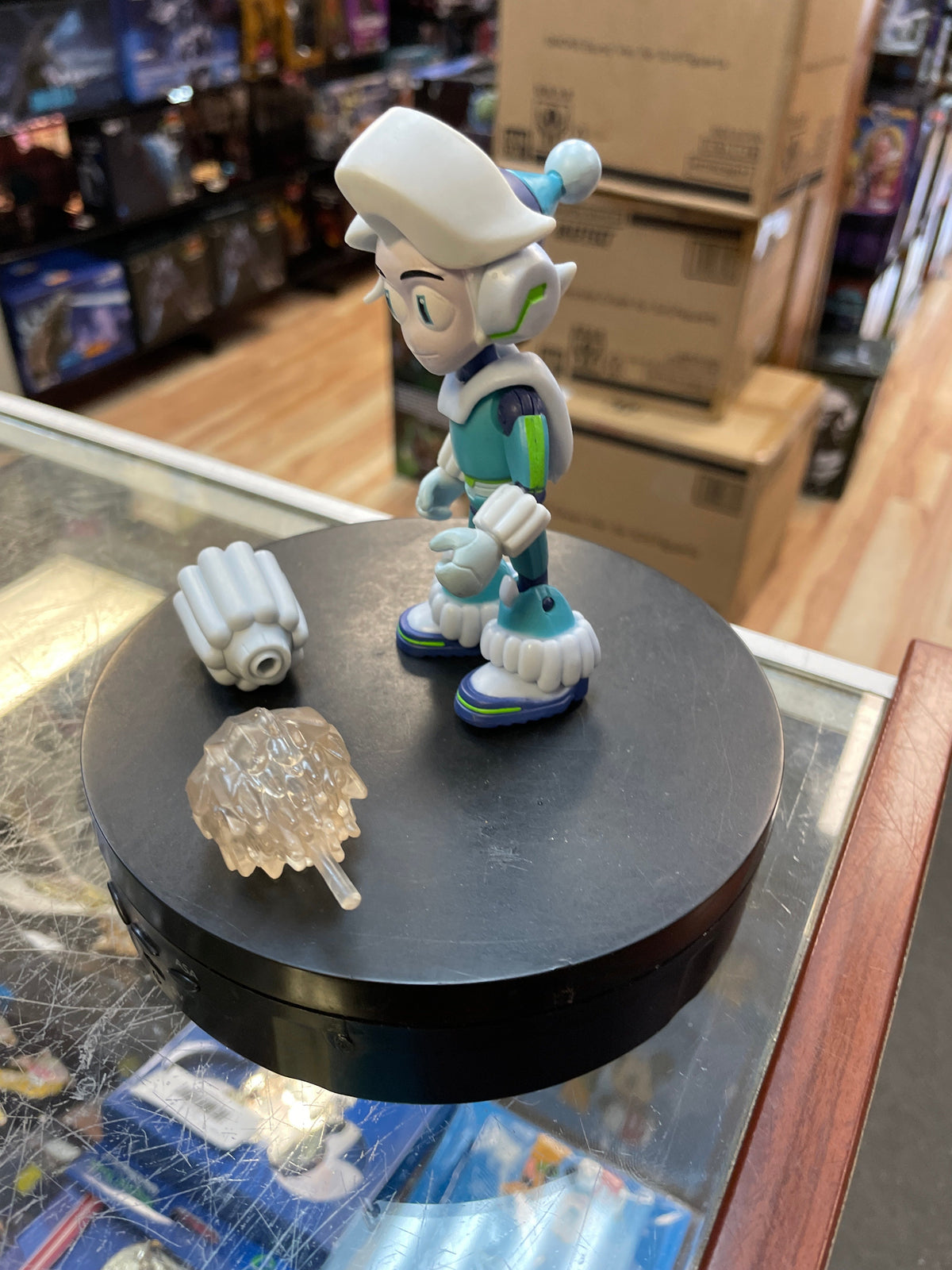 Full Charged Ice Man (Jakks Pacific, Mega Man) product image 3, provided for visual reference and product detail review