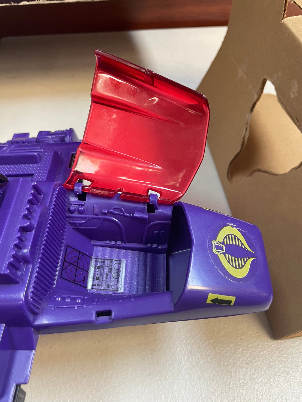 Mamba with Box (Vintage GI Joe, Hasbro) **COMPLETE** product image 31, provided for visual reference and product detail