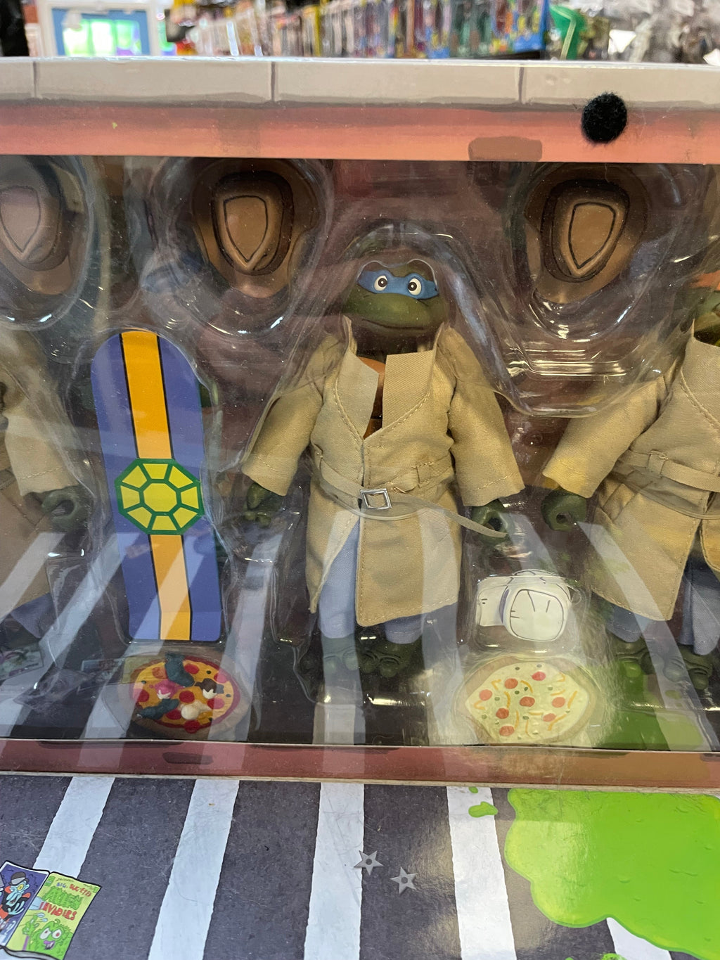 Turtles in Disguise (TMNT Ninja Turtles, NECA) **SEALED** product image 9, provided for visual reference and product detail