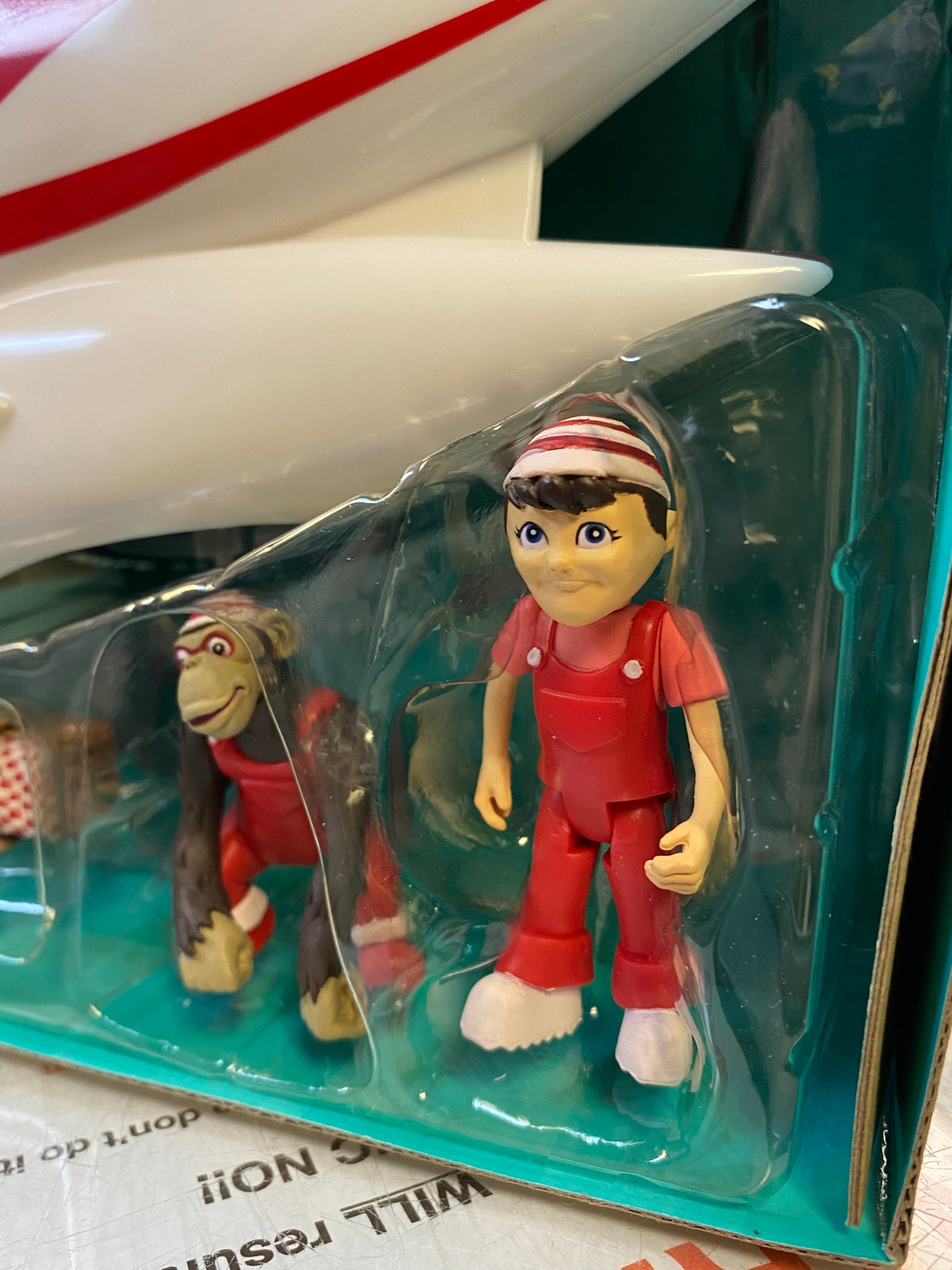 Mach 5 Playset with Spindle Chim Chim (Vintage Speed Racer, Resaurus) NEW product image 2, provided for visual reference and