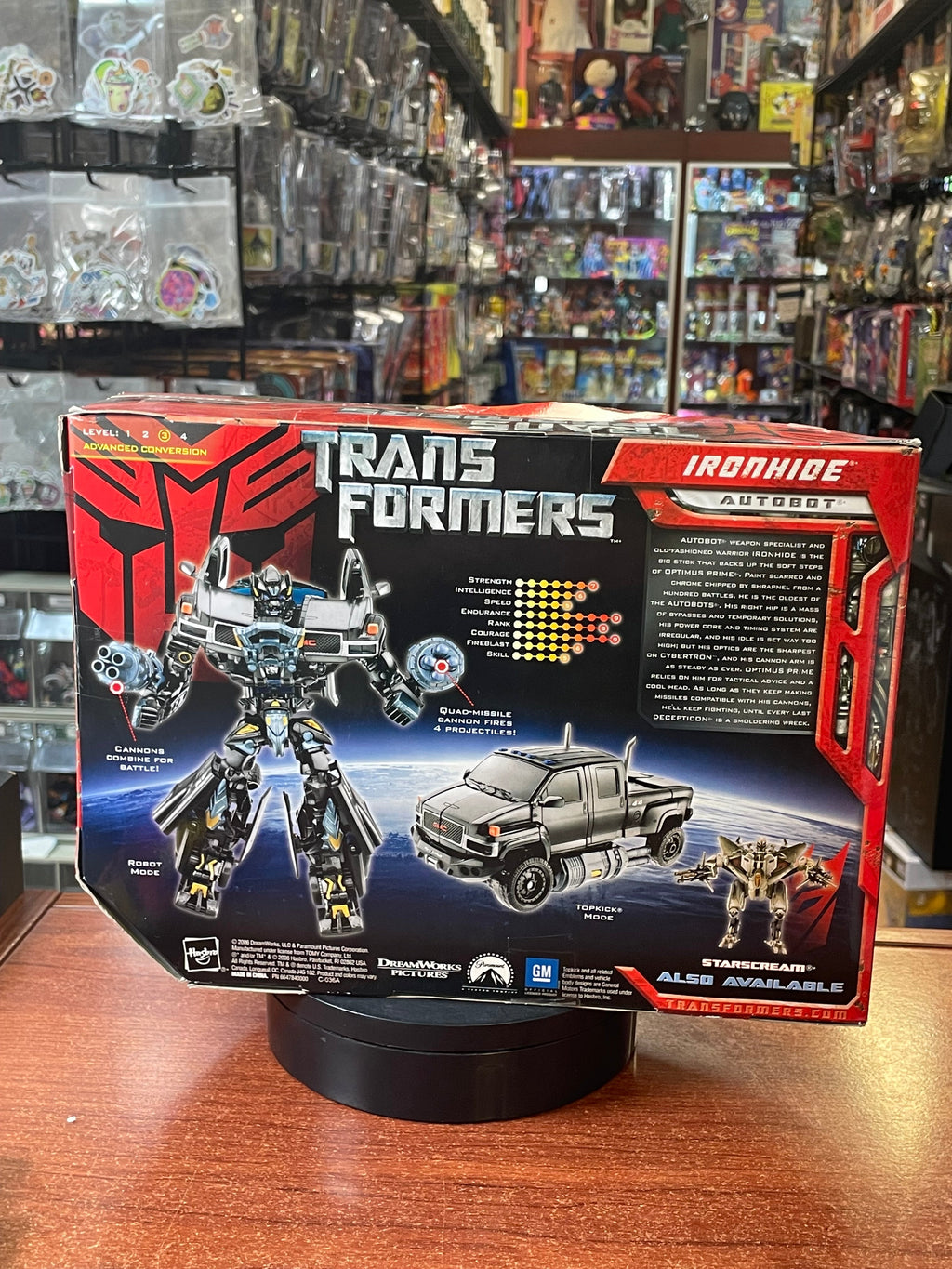 Ironhide Voyager Class (Transformers Movie, Hasbro) **SEALED** product image 2, provided for visual reference and product