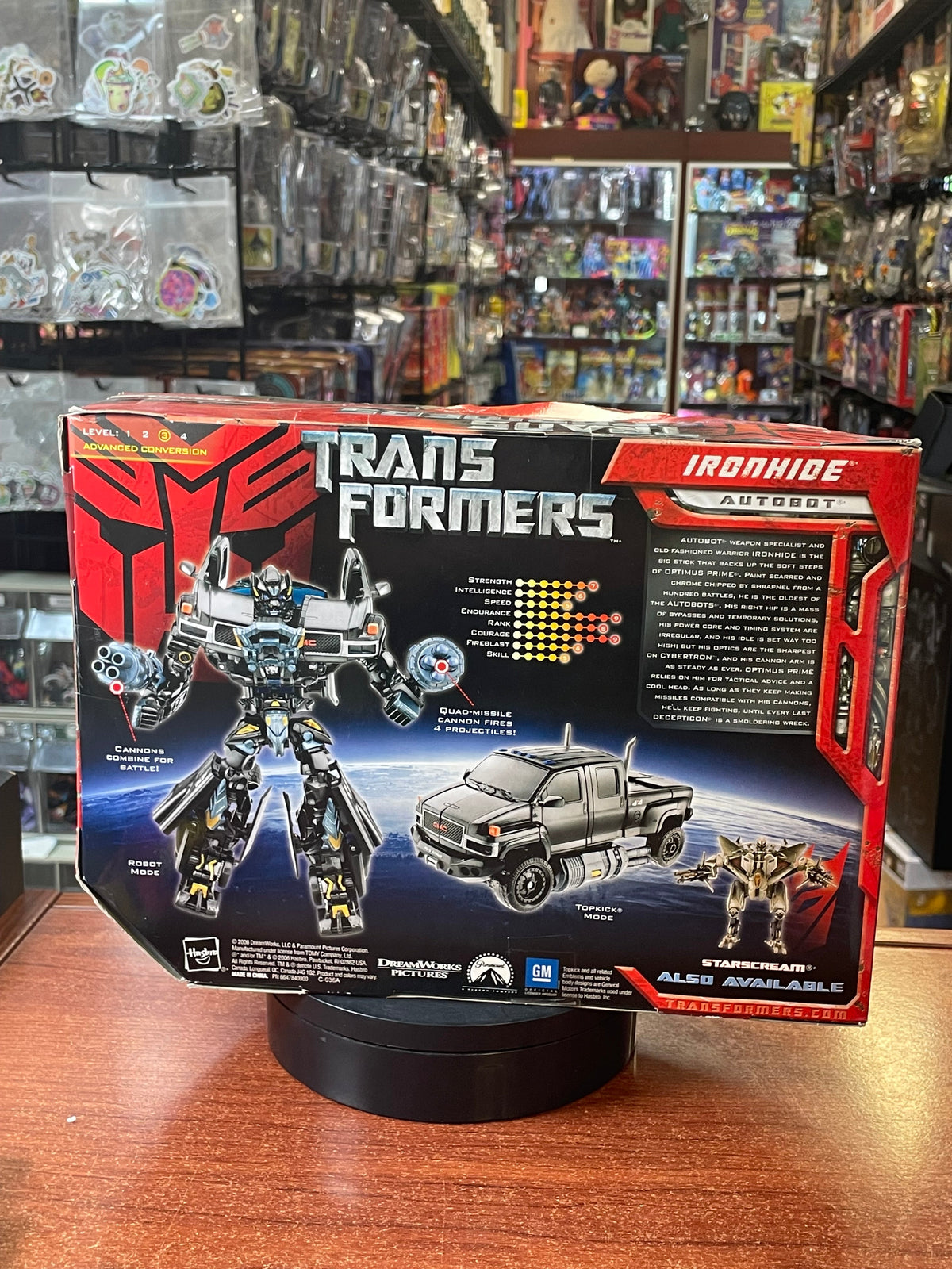 Ironhide Voyager Class (Transformers Movie, Hasbro) **SEALED** product image 2, provided for visual reference and product