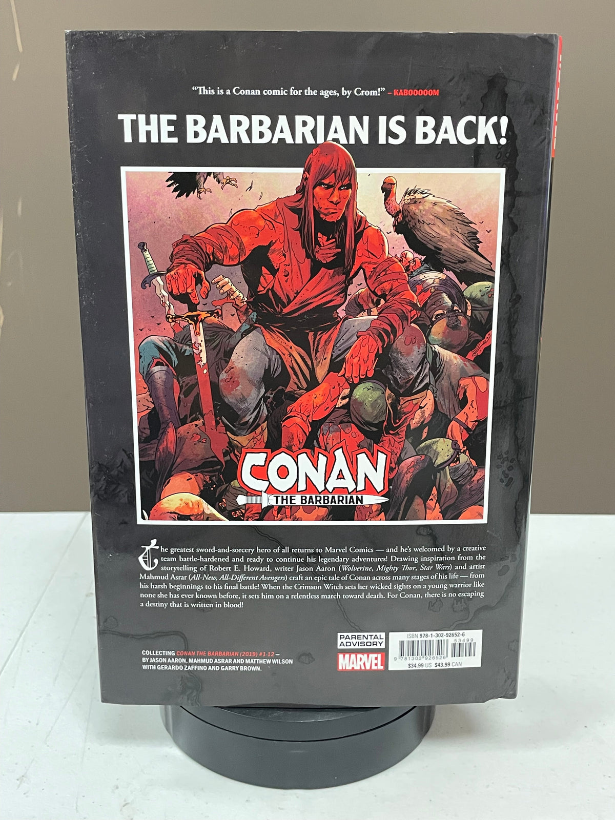 Conan The Barbarian (Marvel Trade Hardback) product image 2, provided for visual reference and product detail review
