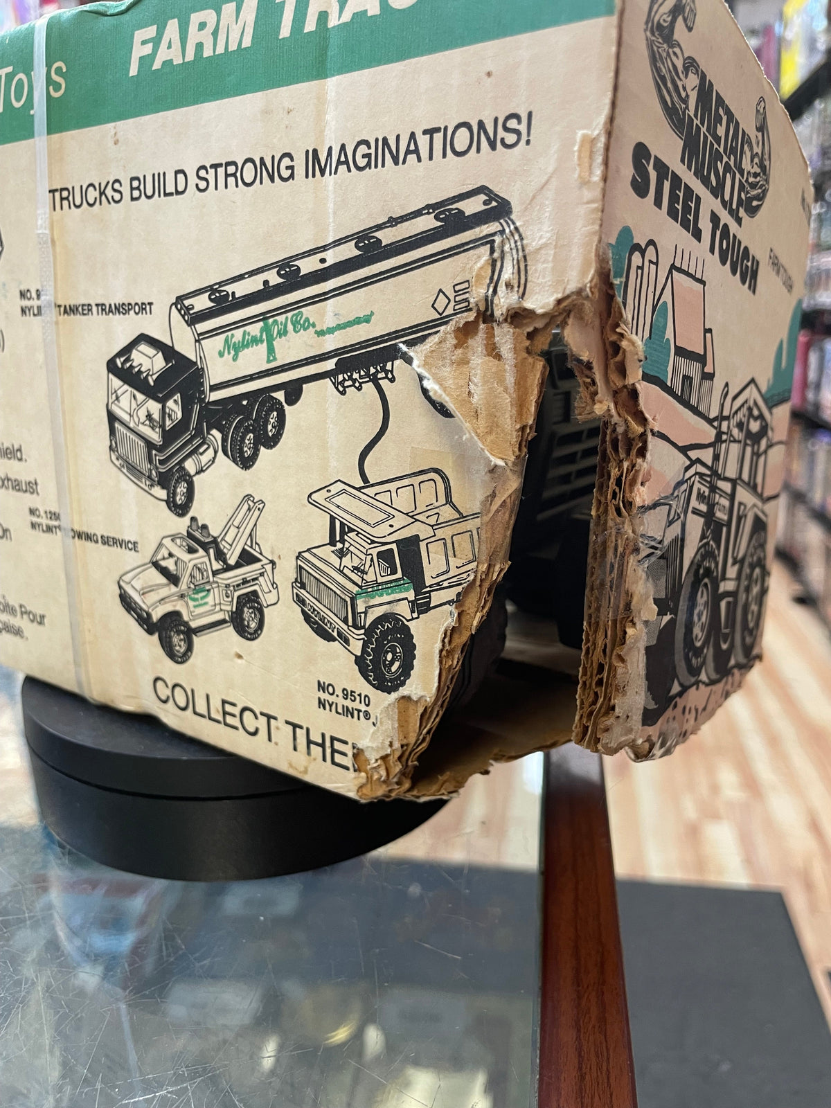 Farm Tractor Steel Tough (Vintage NYLint, Vintage Metal Muscle) Boxed product image 8, provided for visual reference and