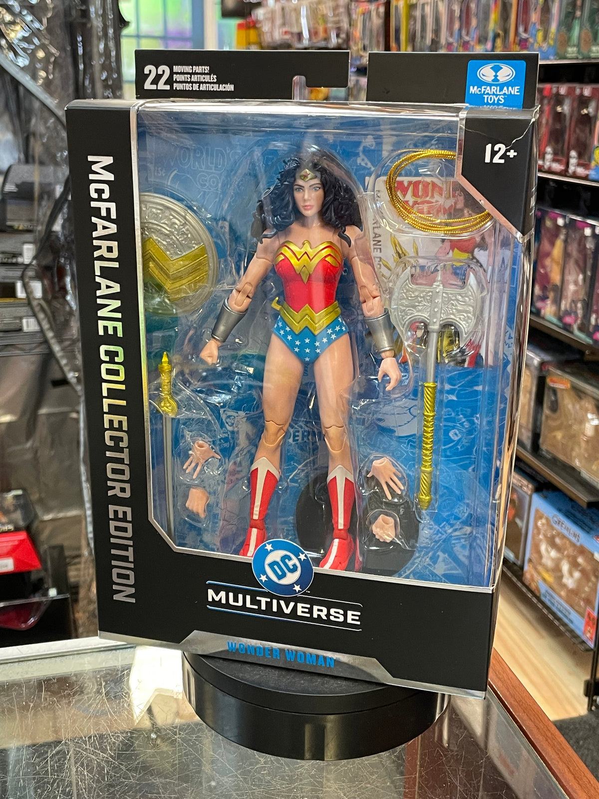 Wonder Woman Collector Edition (DC Multiverse, McFarlane Toys) COMPLETE product image 10, provided for visual reference and