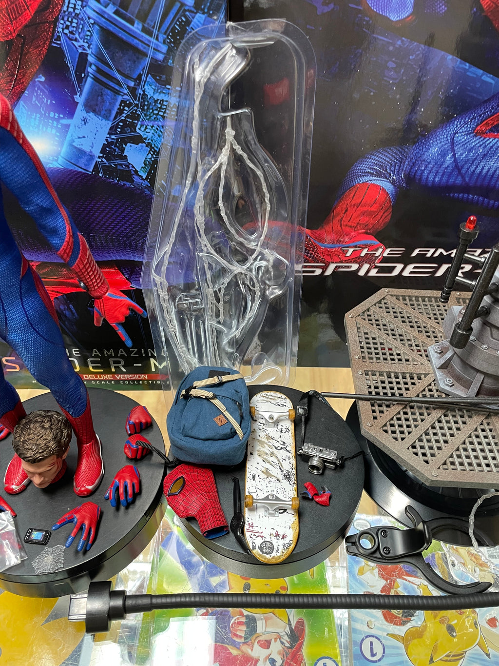 The Amazing Spider-Man Deluxe Version MMS772 (Hot Toys, Marvel Spider-Man) COMPLETE product image 5, provided for visual