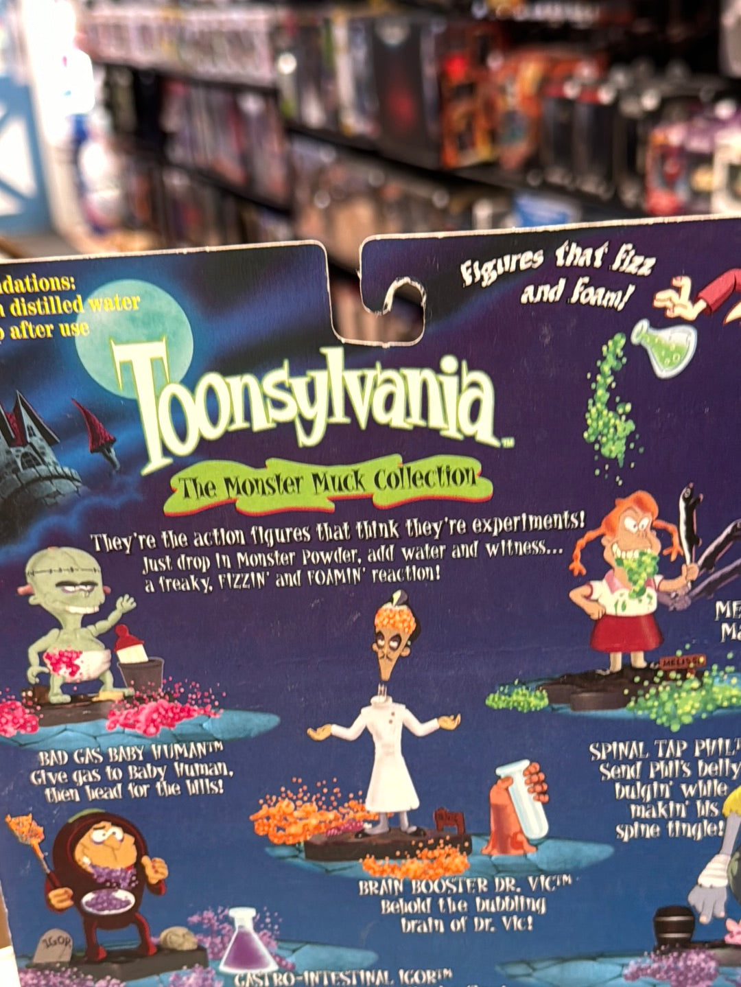 Spinal Tap Phil (Vintage Toonsylvania, Toy Island) SEALED product image 17, provided for visual reference and product detail