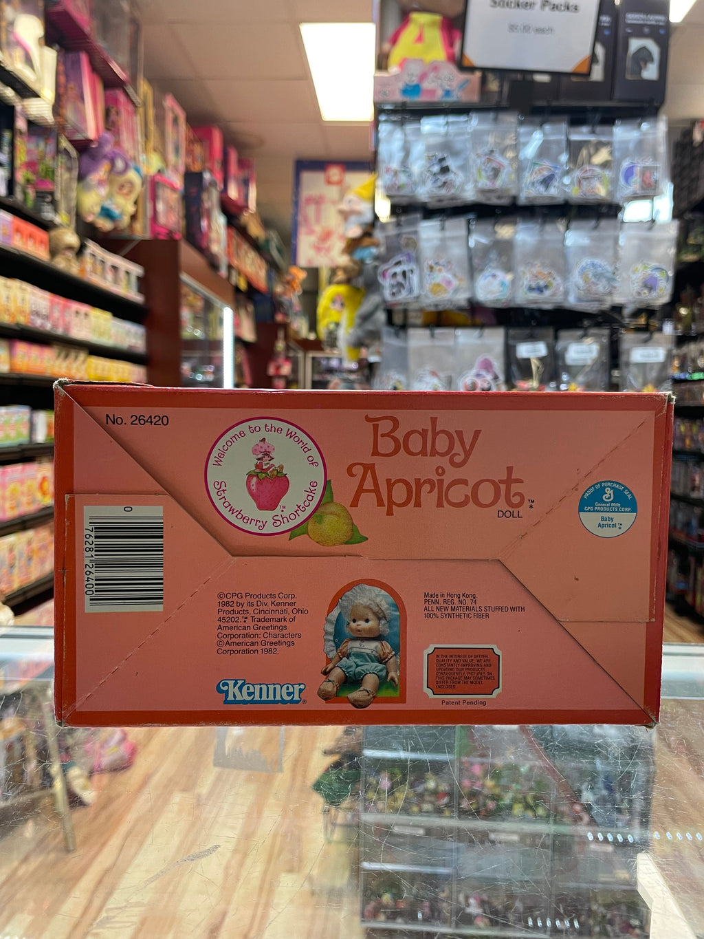 Baby Apricot Doll (Vintage Strawberry Shortcake, Kenner) **Open Box** product image 6, provided for visual reference and