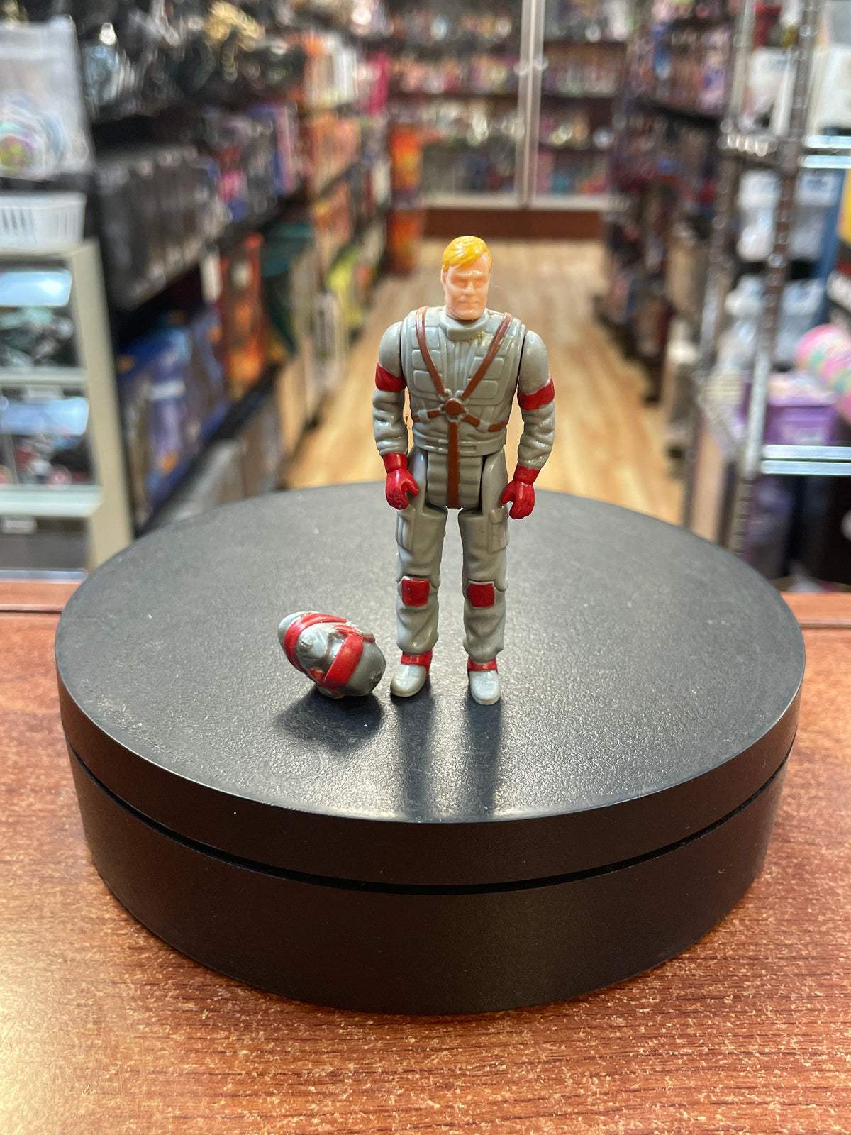 Thunderhawk Matt Trakker with Short Helmet (Vintage MASK, Kenner) LOOSE product image 1, provided for visual reference and