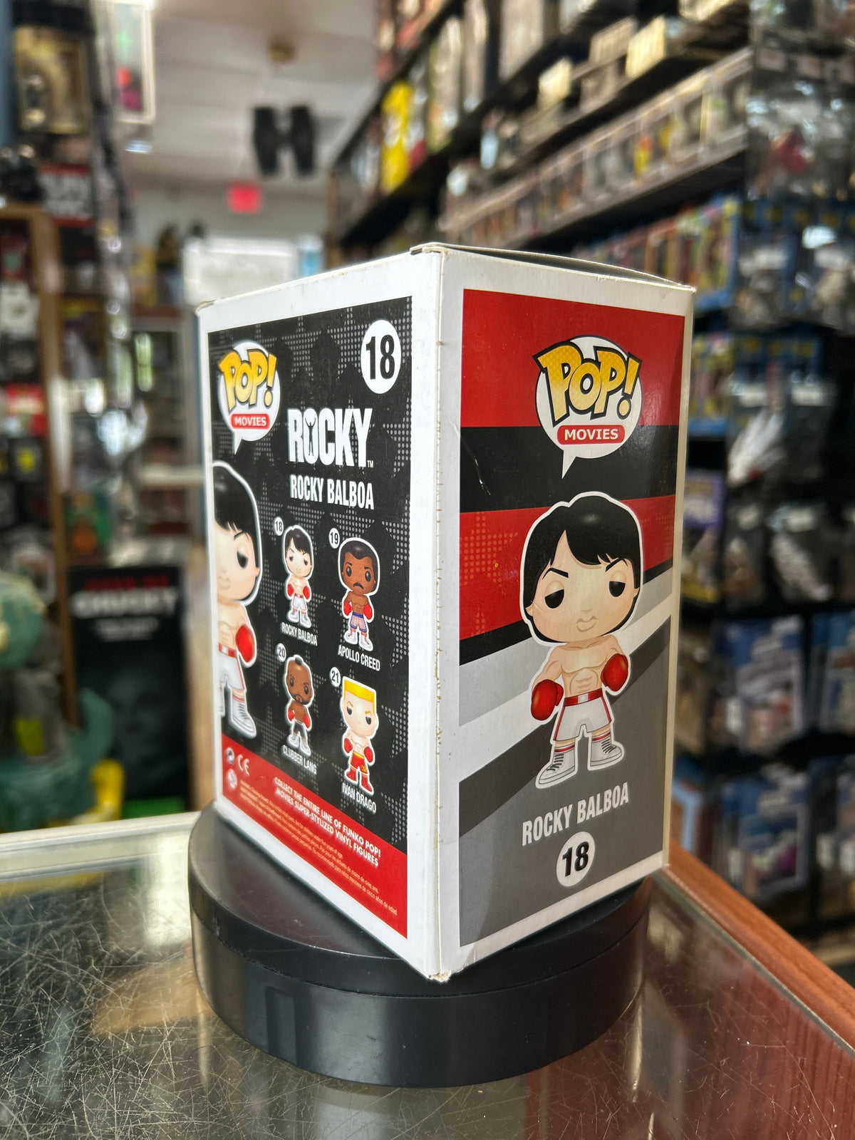 Rocky Balboa #18 (Funko Pop, Rocky) **Box Dings** product image 3, provided for visual reference and product detail review