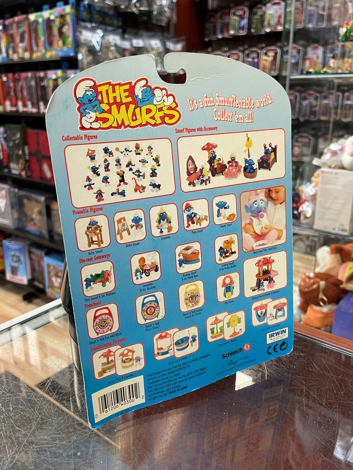Sleepy Smurf (Vintage Smurfs, Schleich Peyo) **SEALED** product image 10, provided for visual reference and product detail