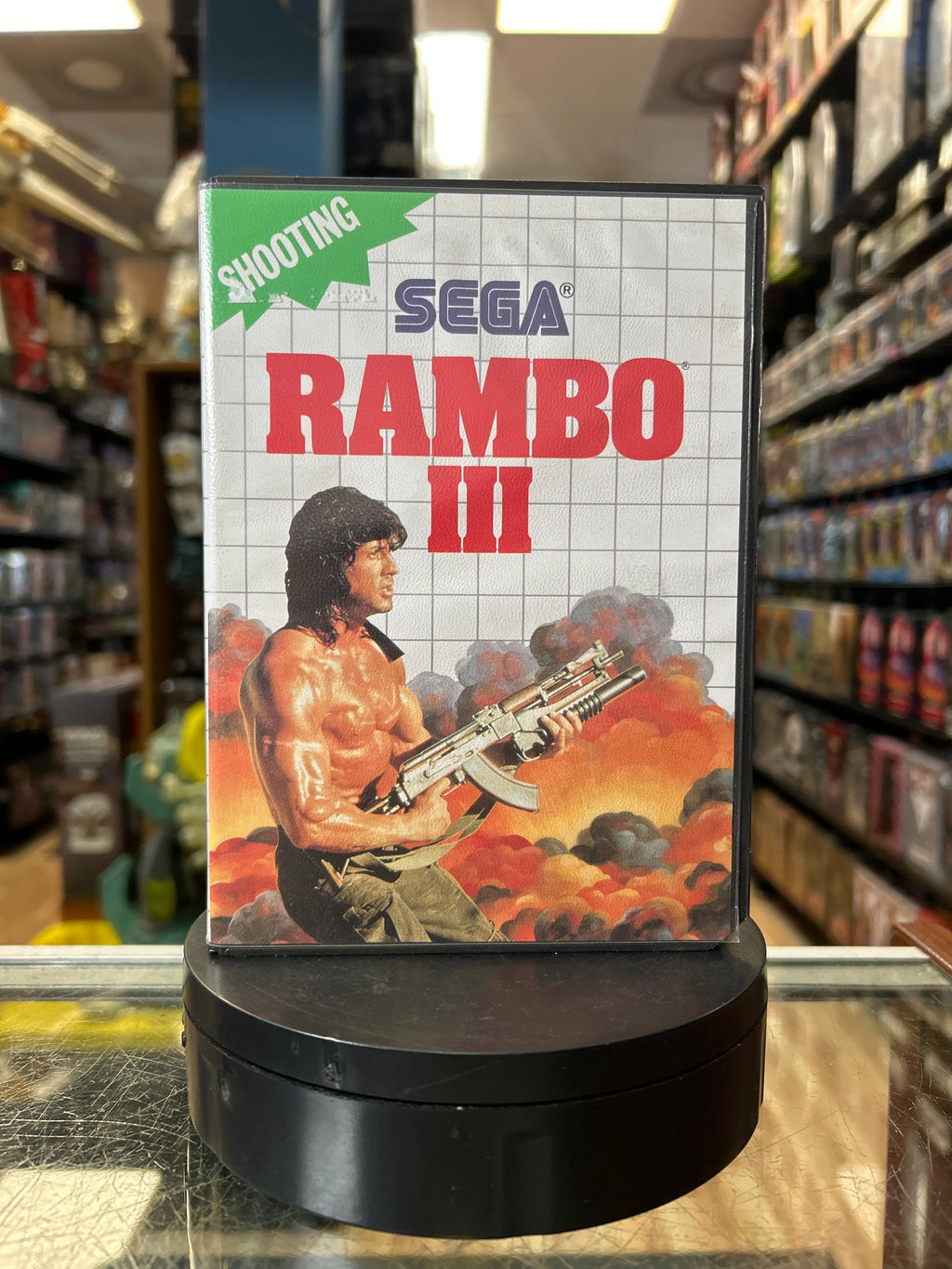 Rambo III 0836 (SEGA Master System SMS, Video Games) **COMPLETE** product image 5, provided for visual reference and product