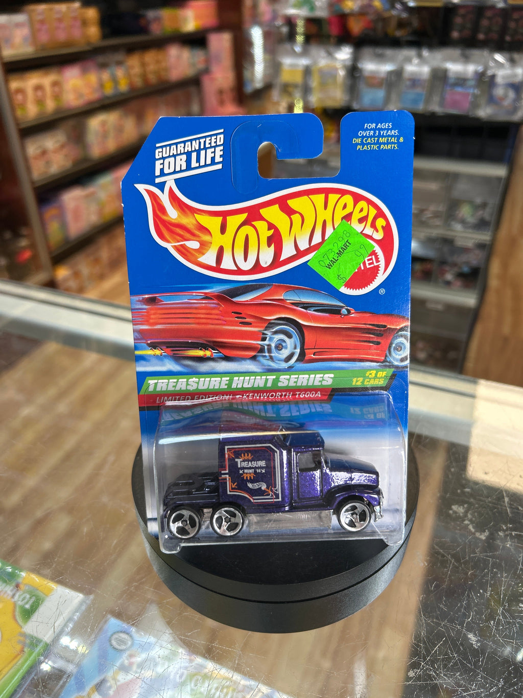 Kenworth T600A Treasure Hunt (Hot Wheels, Mattel) product image 1, provided for visual reference and product detail review