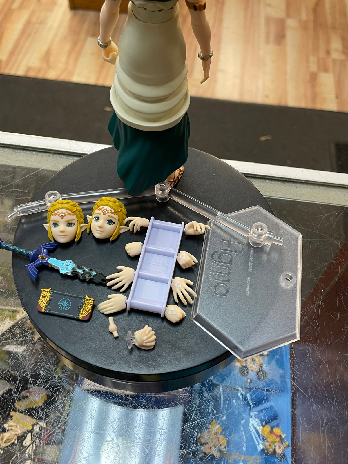 Zelda Tears Of The Kingdom Ver. #637 (The Legend Of Zelda, Figma Goodsmile Company) COMPLETE product image 8, provided for