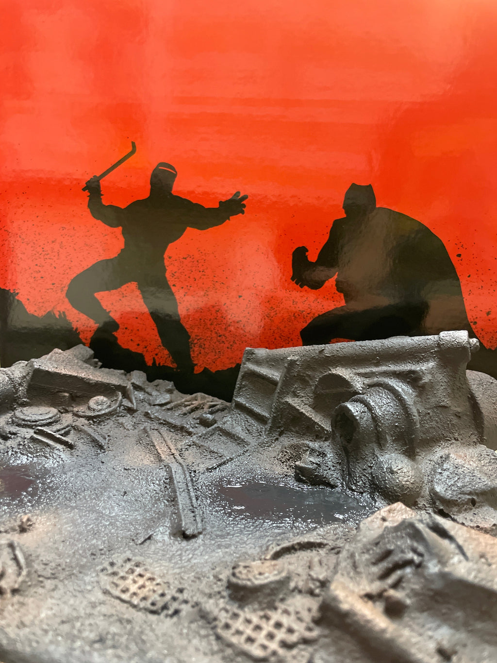 Dark Knight Returns with Mutant Leader (Batman, Mezco One:12) **SDCC Exclusive** product image 5, provided for visual