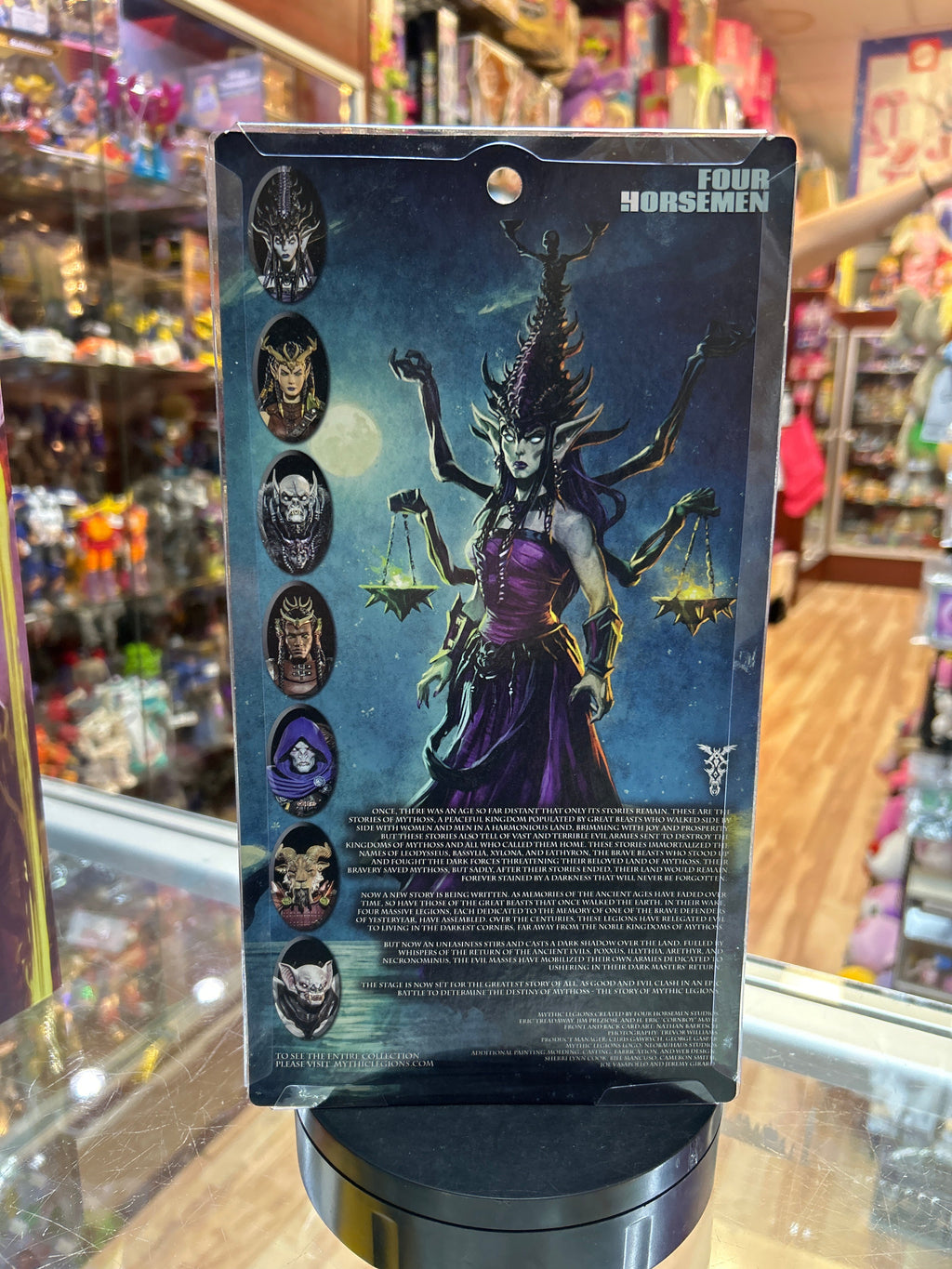 Vallak (Mythic Legions, Four Horsemen) **SEALED** product image 4, provided for visual reference and product detail review