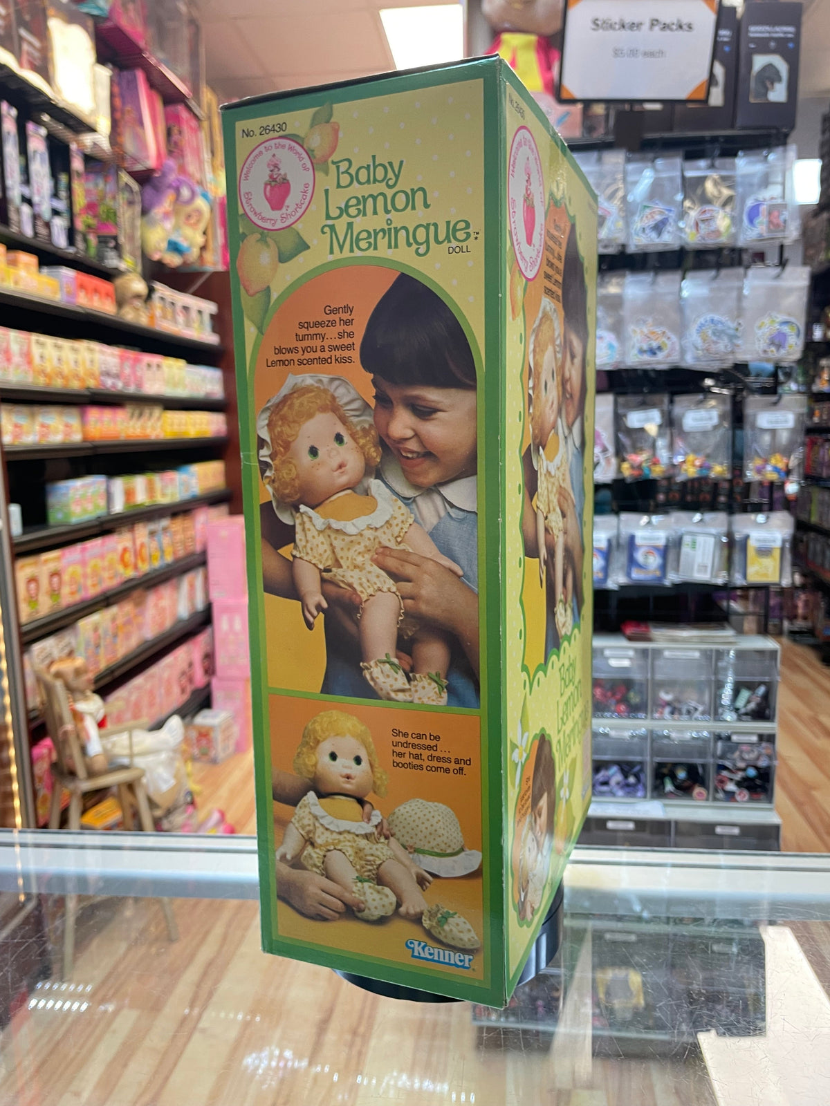 Lemon Meringue Baby Doll (Vintage Strawberry Shortcake, Kenner) **Open Box** product image 10, provided for visual reference