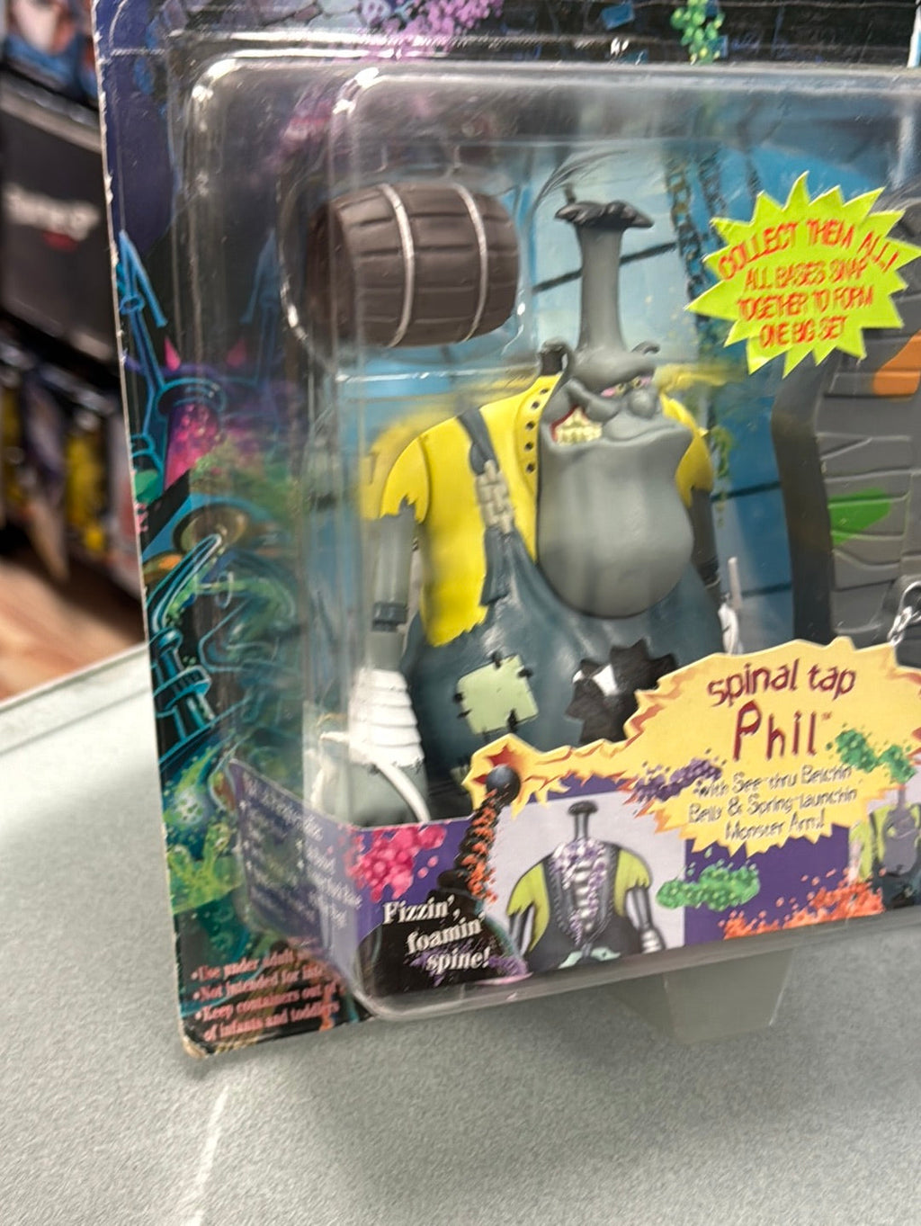 Spinal Tap Phil (Vintage Toonsylvania, Toy Island) SEALED product image 9, provided for visual reference and product detail