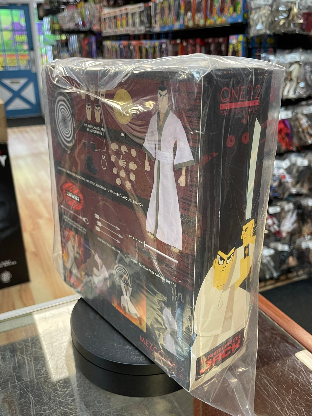 Samurai Jack (Mezco One:12, Cartoon Network) **SEALED** product image 4, provided for visual reference and product detail
