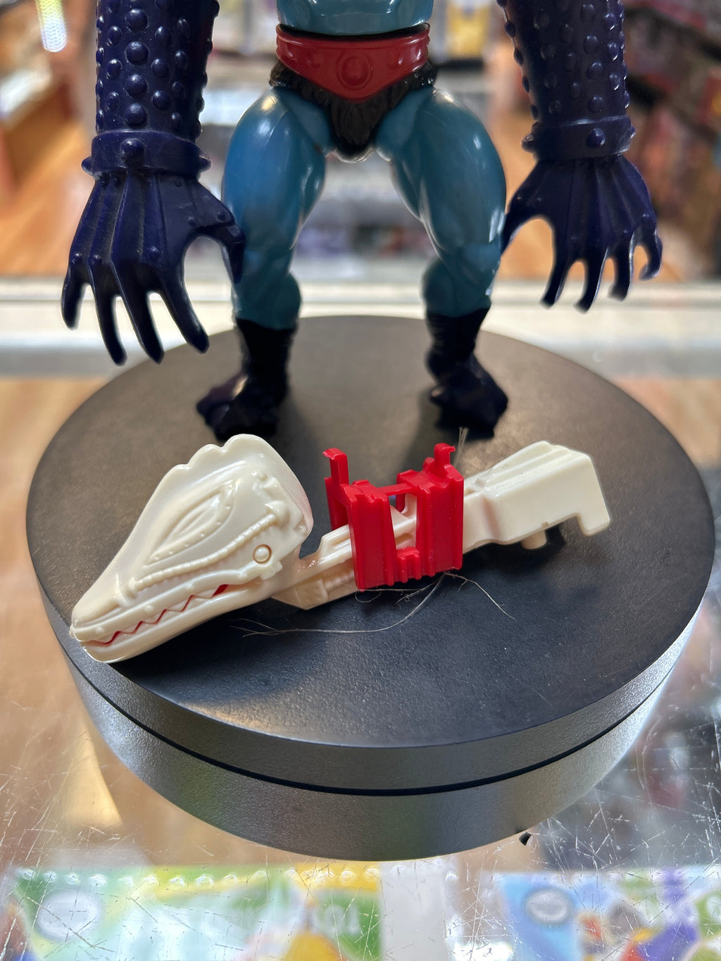 Terror Claws Skeletor 1267 (Vintage MOTU, Mattel) **COMPLETE** product image 2, provided for visual reference and product