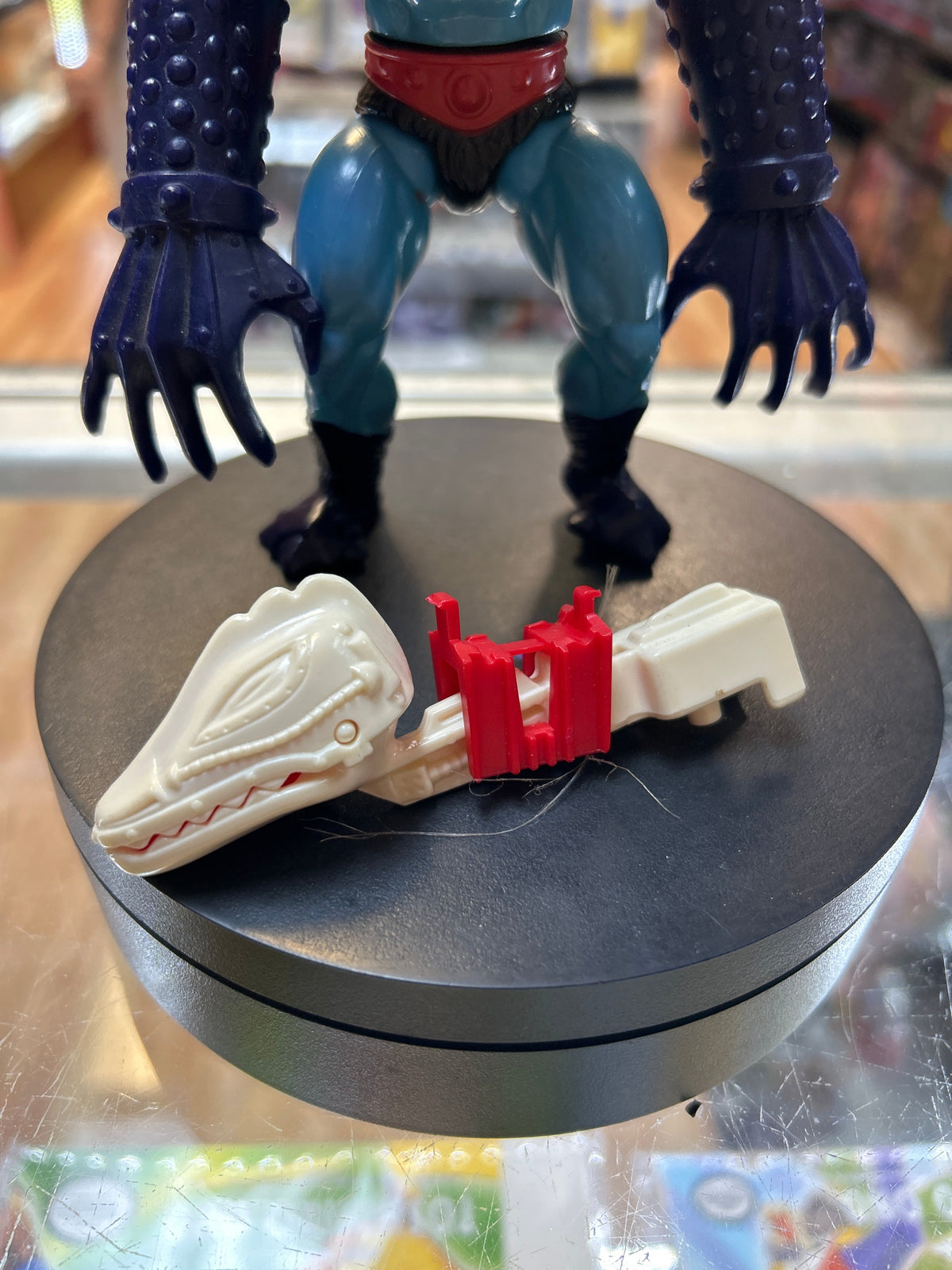 Terror Claws Skeletor 1267 (Vintage MOTU, Mattel) **COMPLETE** product image 2, provided for visual reference and product