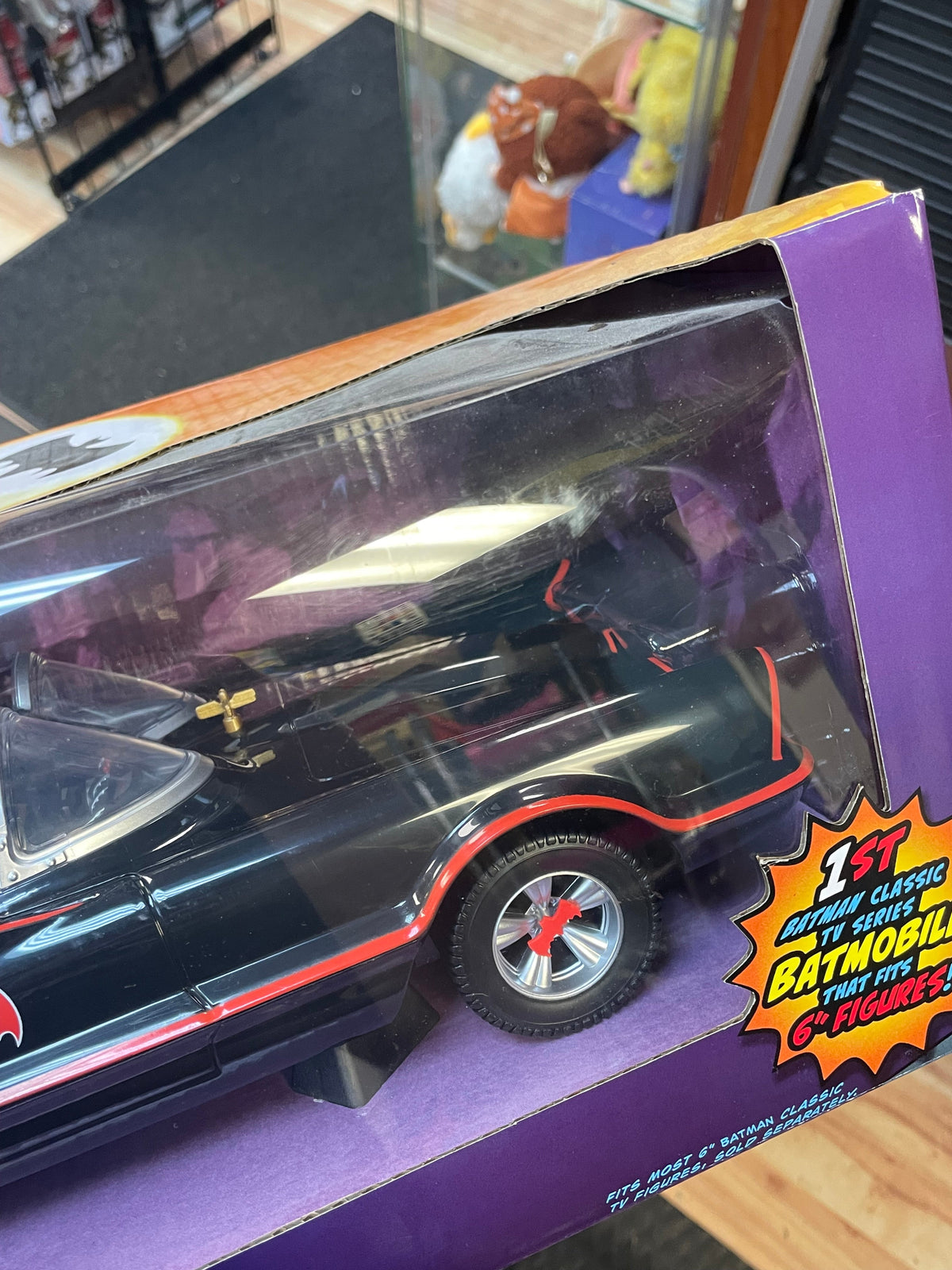 Batmobile Classic TV Series (DC Comics Batman, Mattel) **NEW** product image 7, provided for visual reference and product