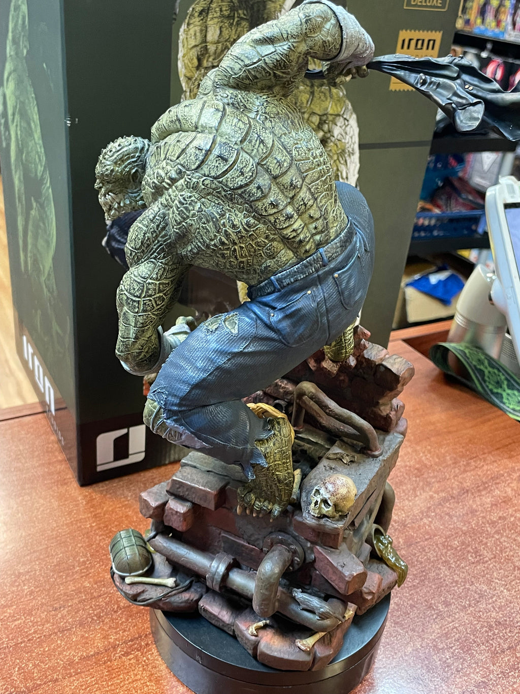 Killer Croc BDS Art Scale 1/10 (DC Comics, Iron Studios) COMPLETE product image 12, provided for visual reference and